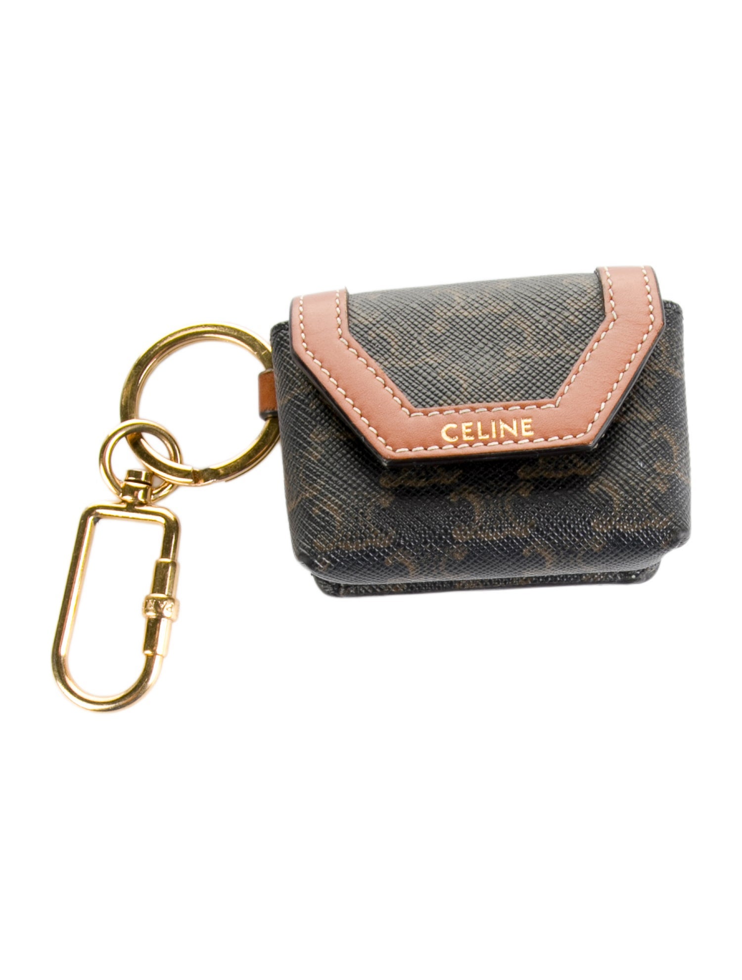 Celine Lock and Key Keychain - Brown Bag Accessories, Accessories