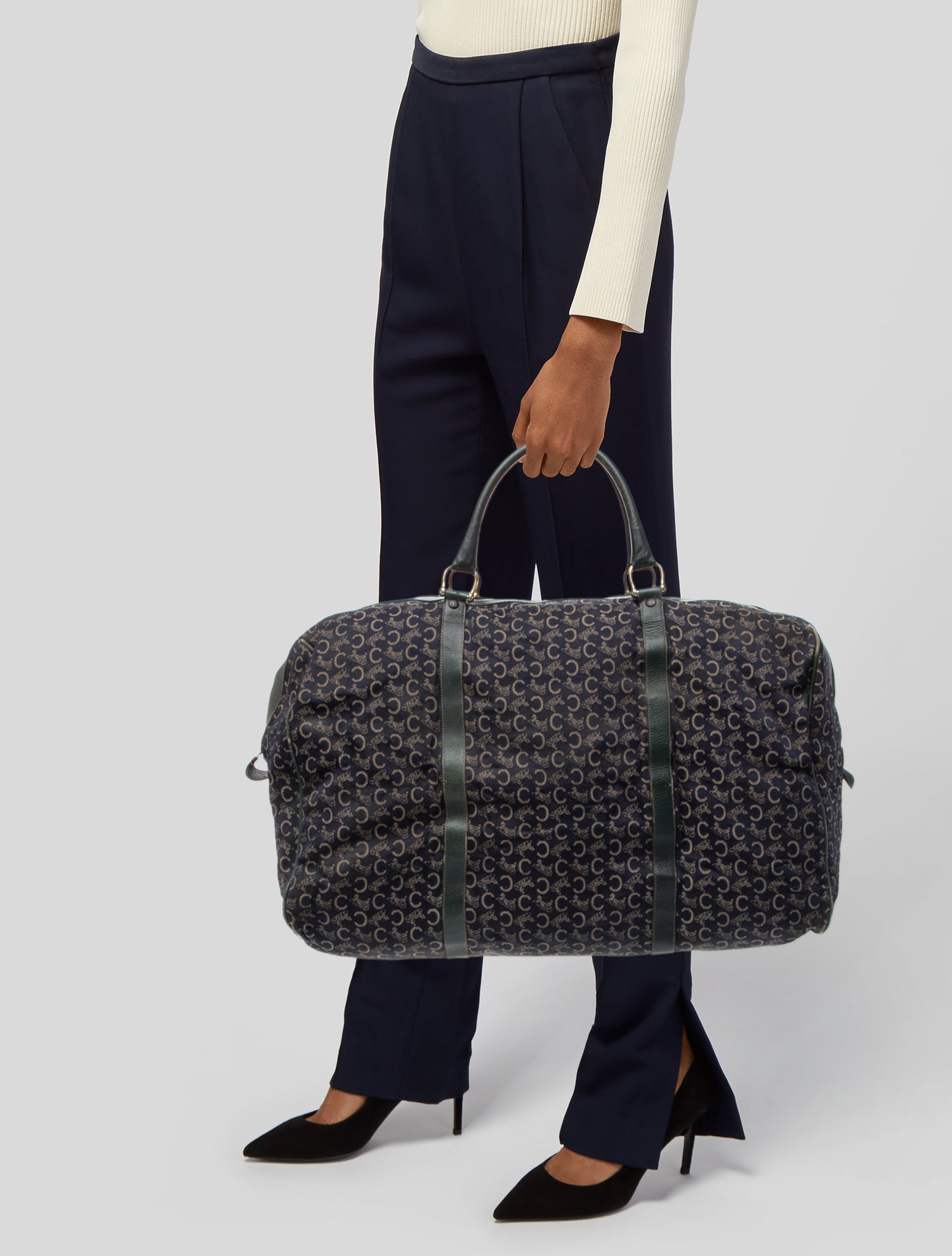 Celine Monogram Weekender Bag Vintage