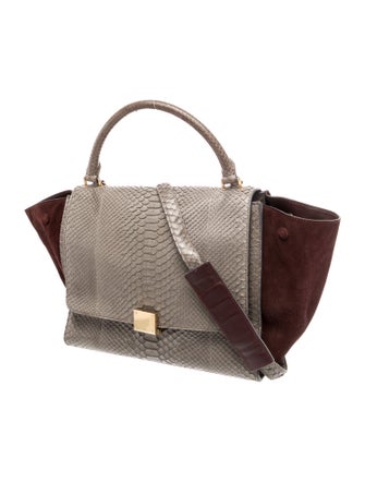 Celine Python Trapeze Medium