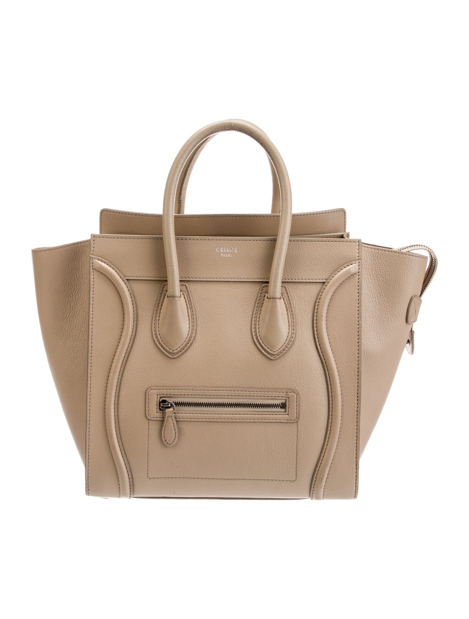 Celine Leather Luggage Mini