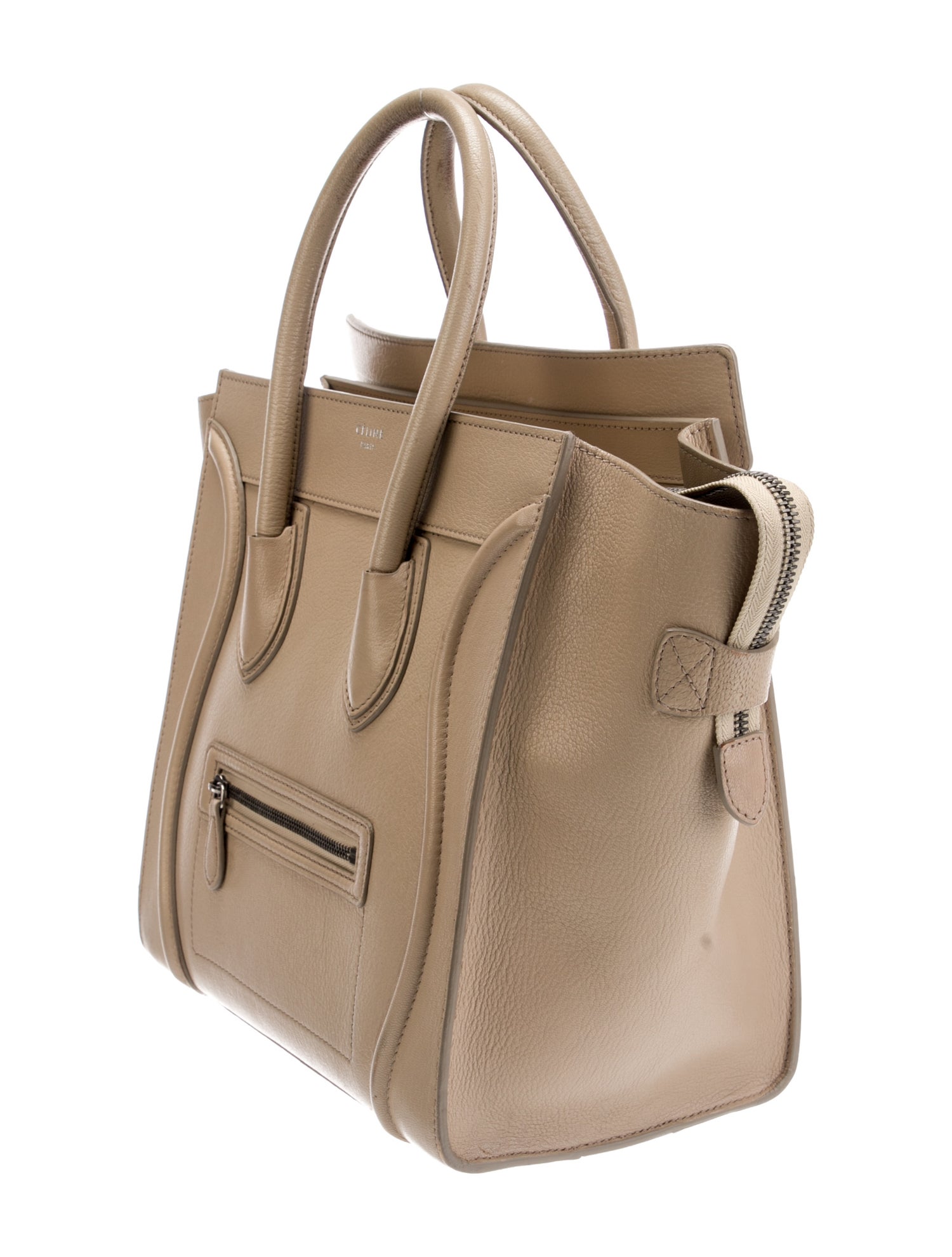 Celine Leather Luggage Mini