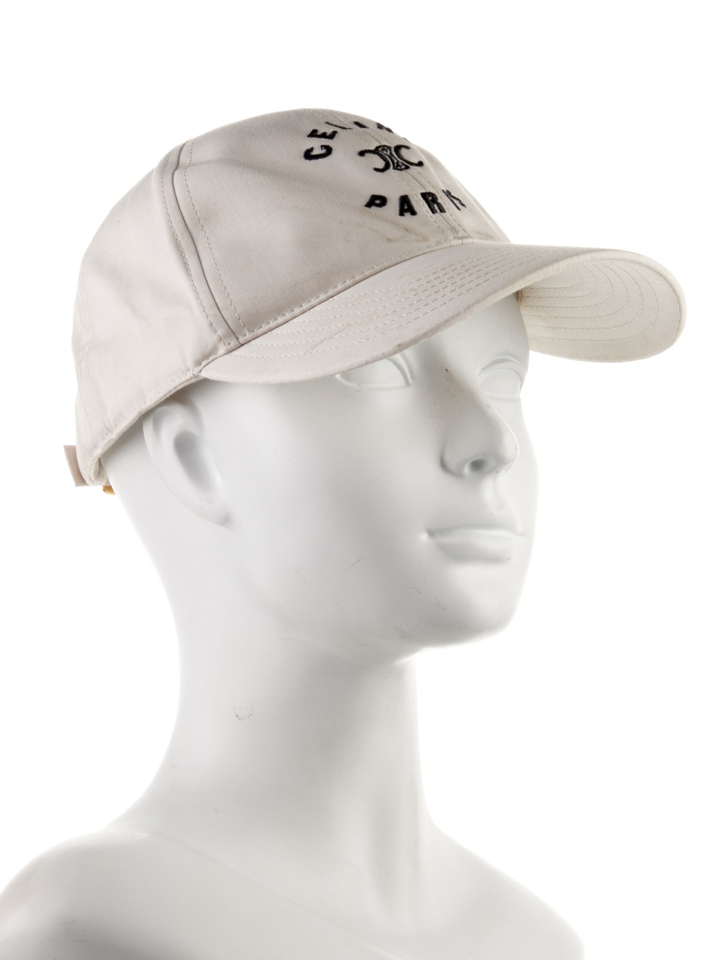 Celine Triomphe Embroidered Baseball Cap