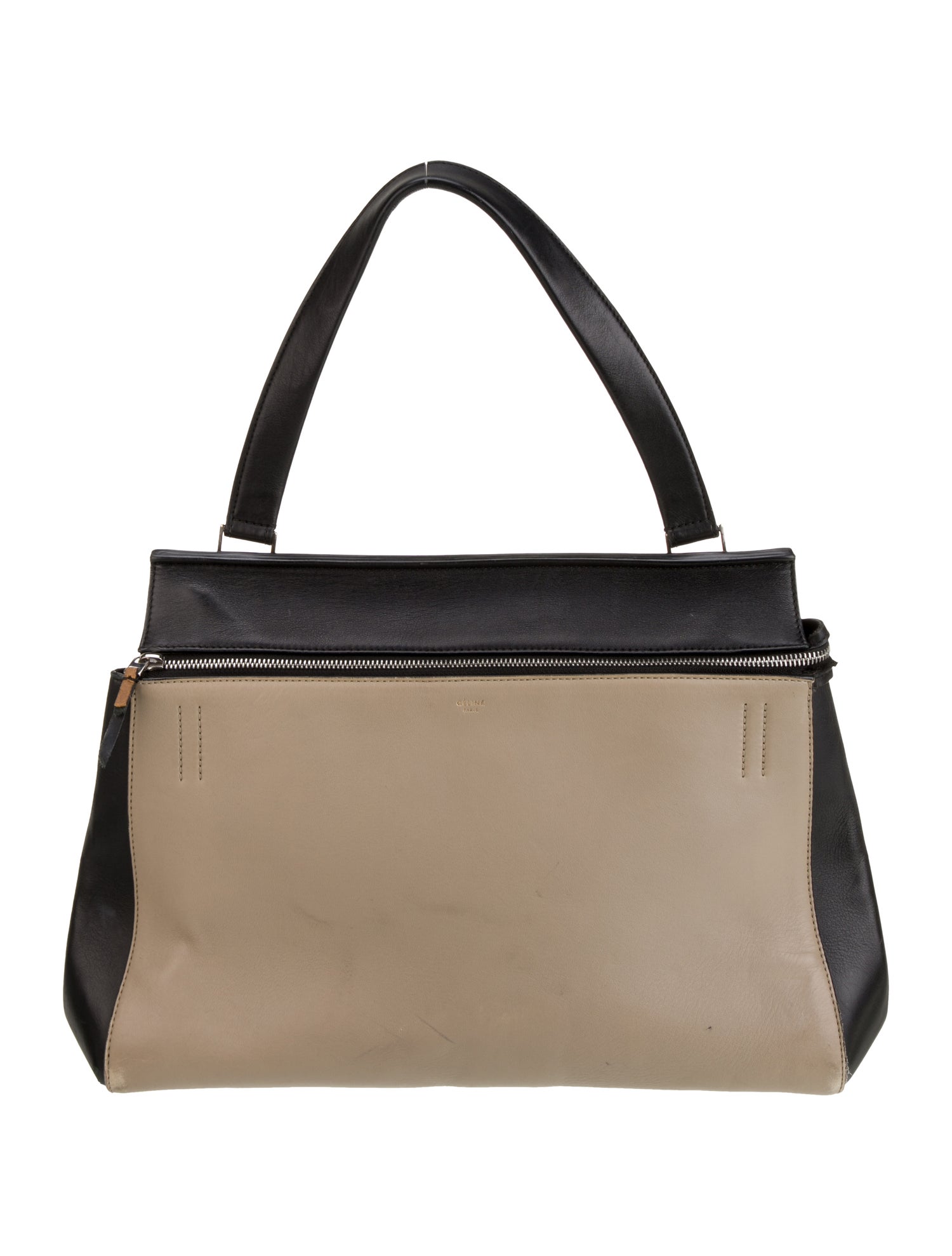 Celine Leather Edge Large