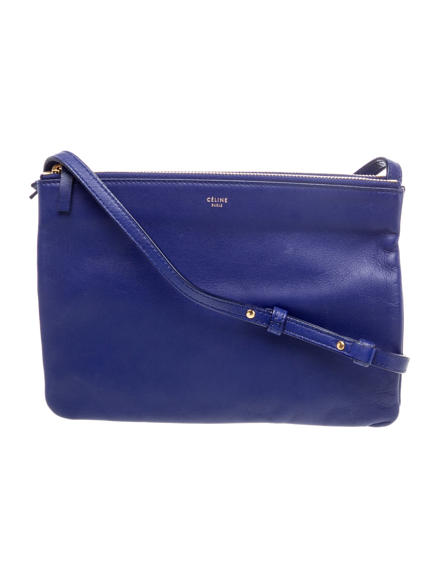 Celine Lambskin Trio Small