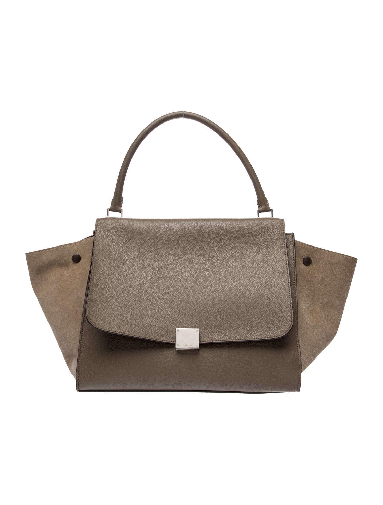 Celine Leather Trapeze Large