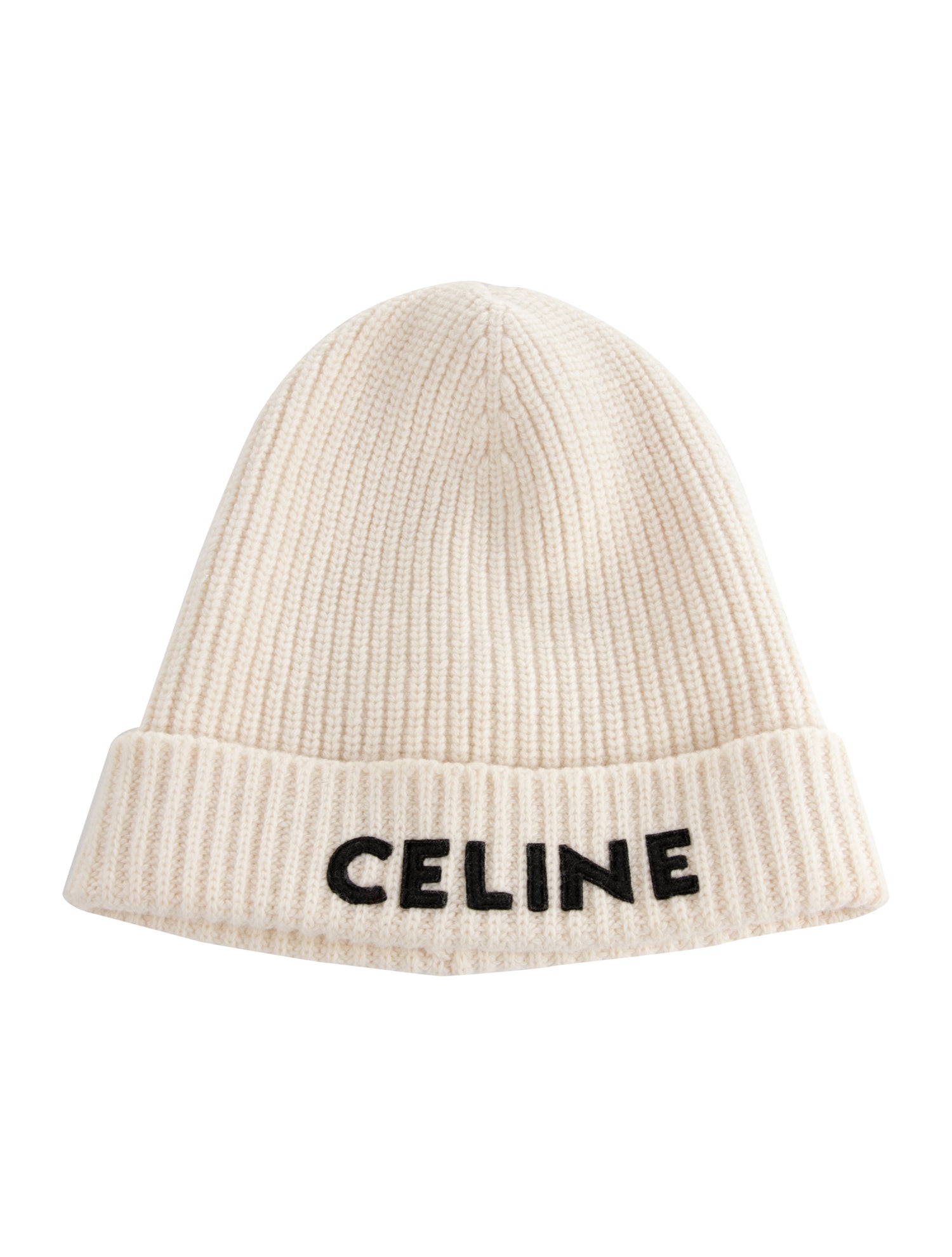 Celine Logo Knit Beanie