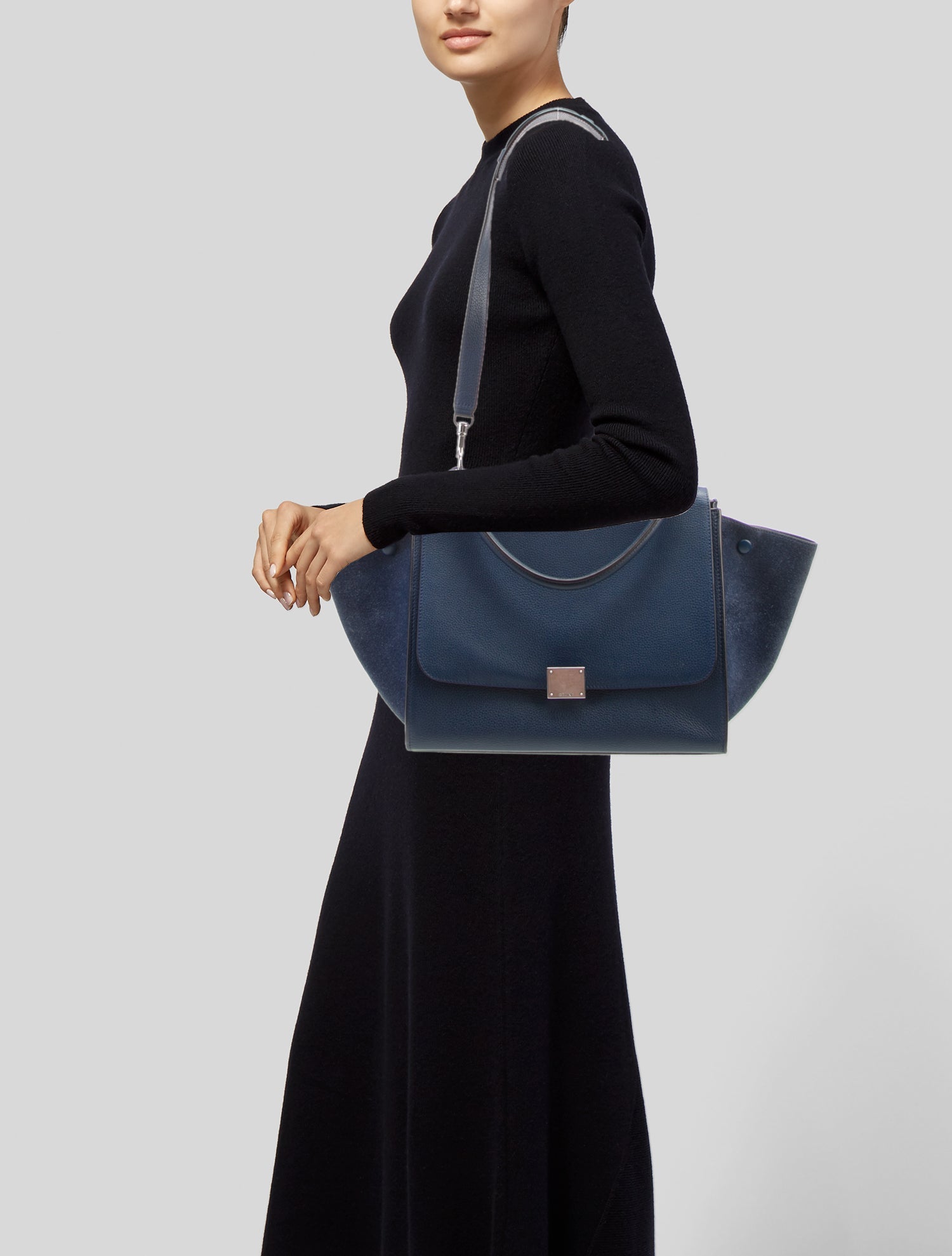 Celine Leather Trapeze Medium