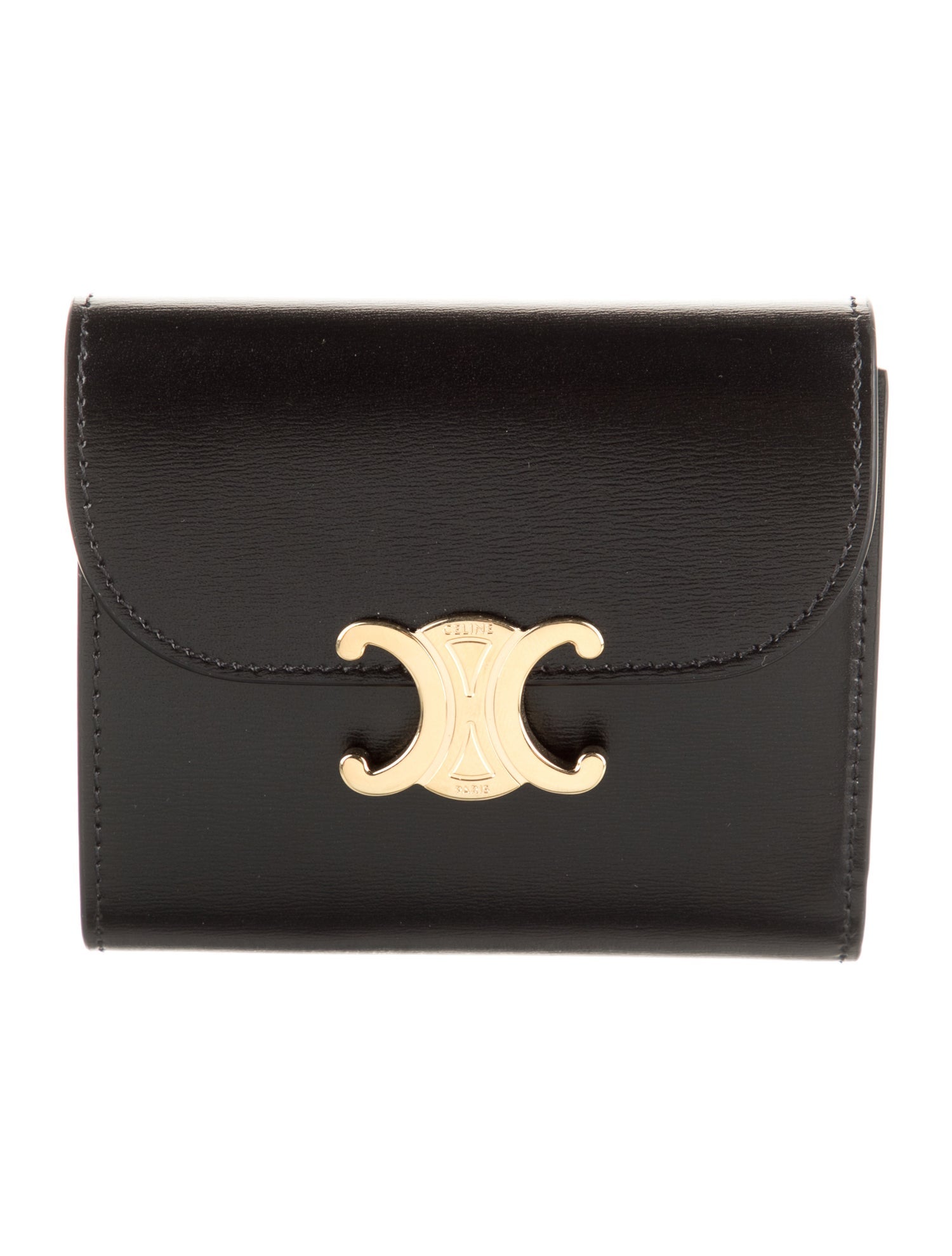 Celine 2023 Small Triomphe Compact Wallet