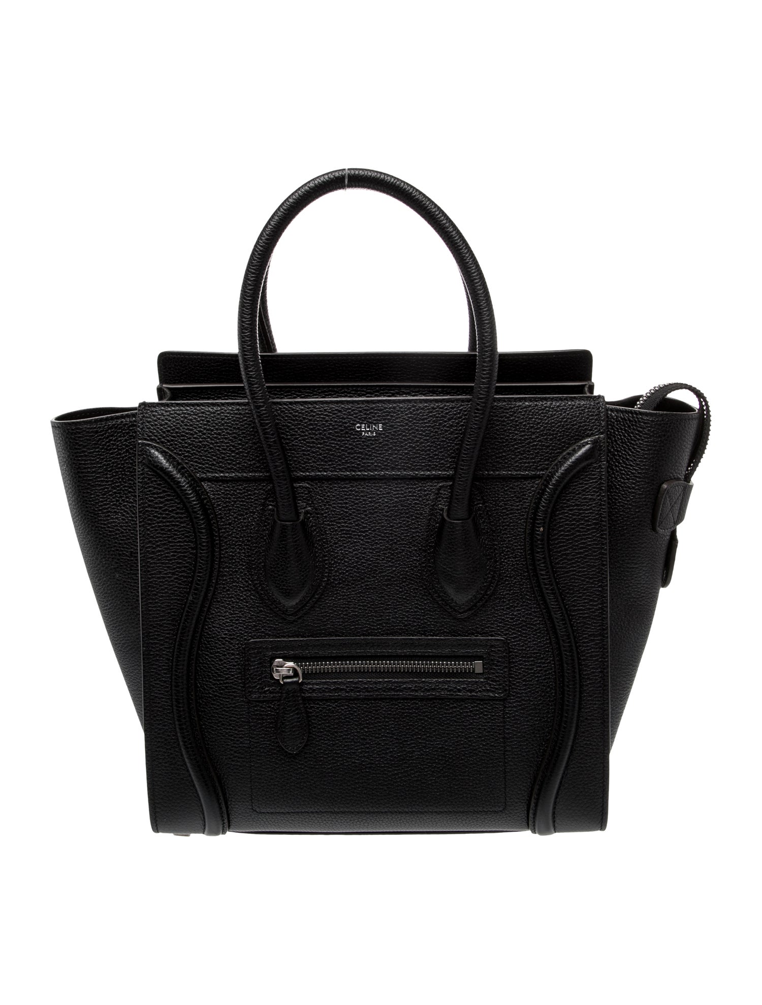 Celine Leather Luggage Micro