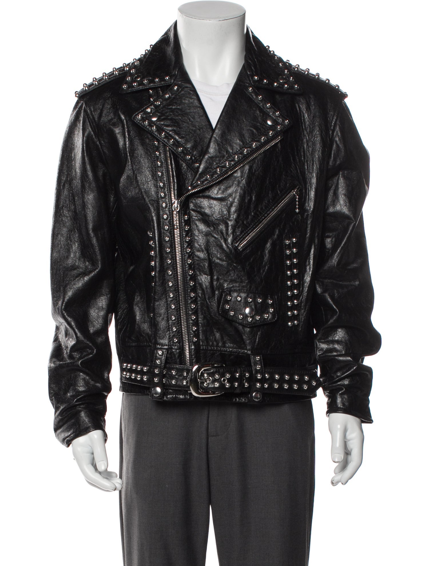 Celine 2024 Lambskin Moto Jacket