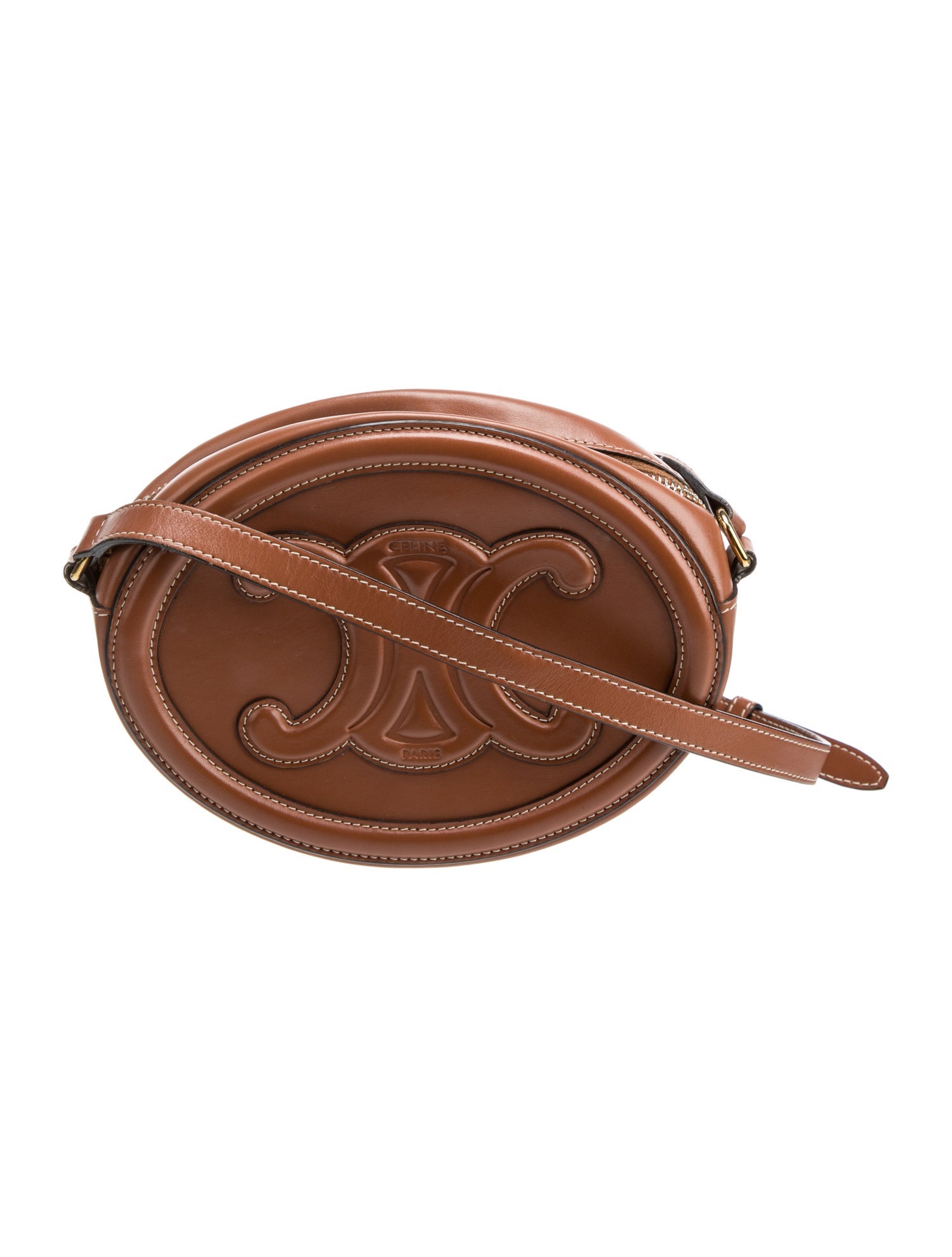 Celine Triomphe Oval Bag