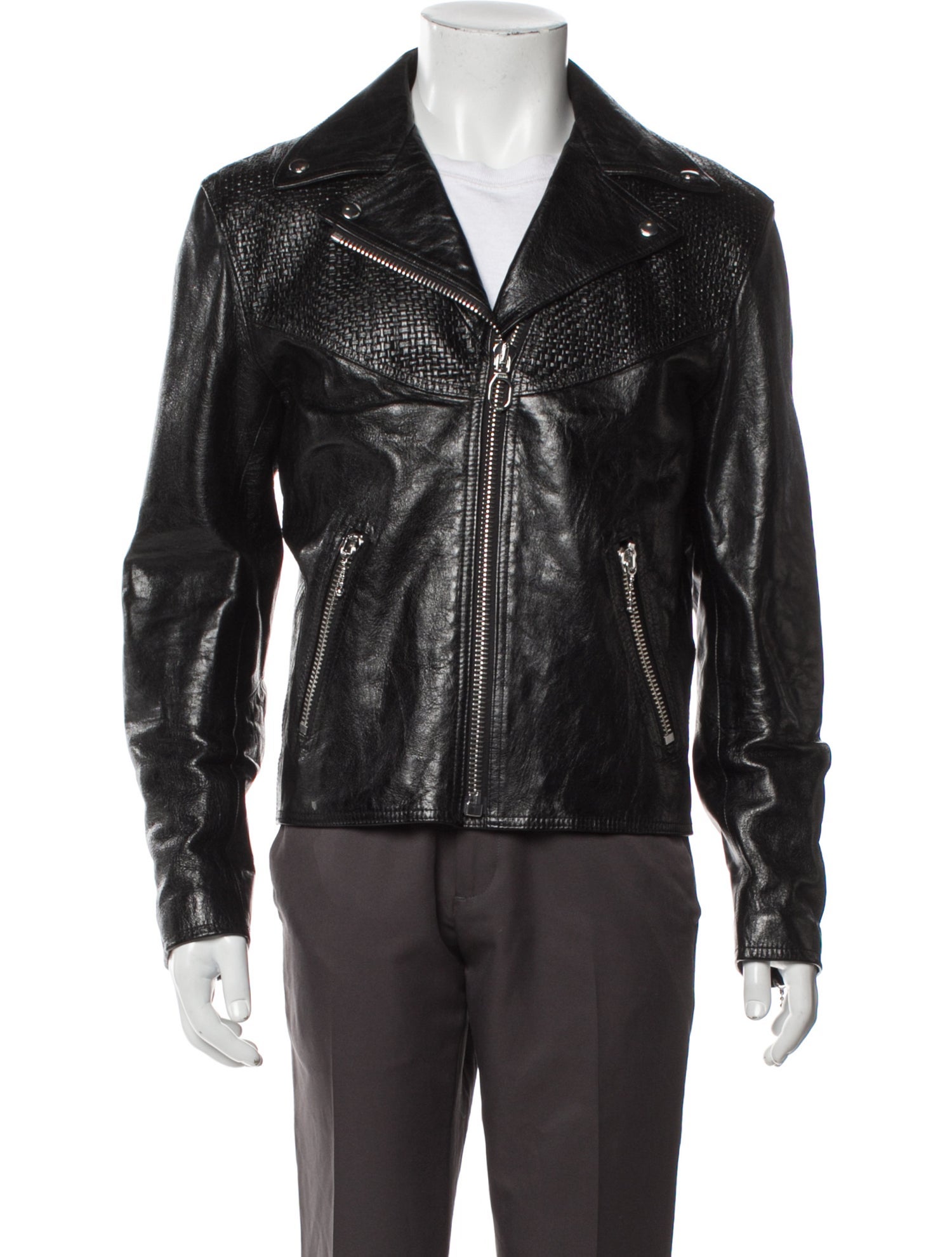 Celine Lambskin Moto Jacket