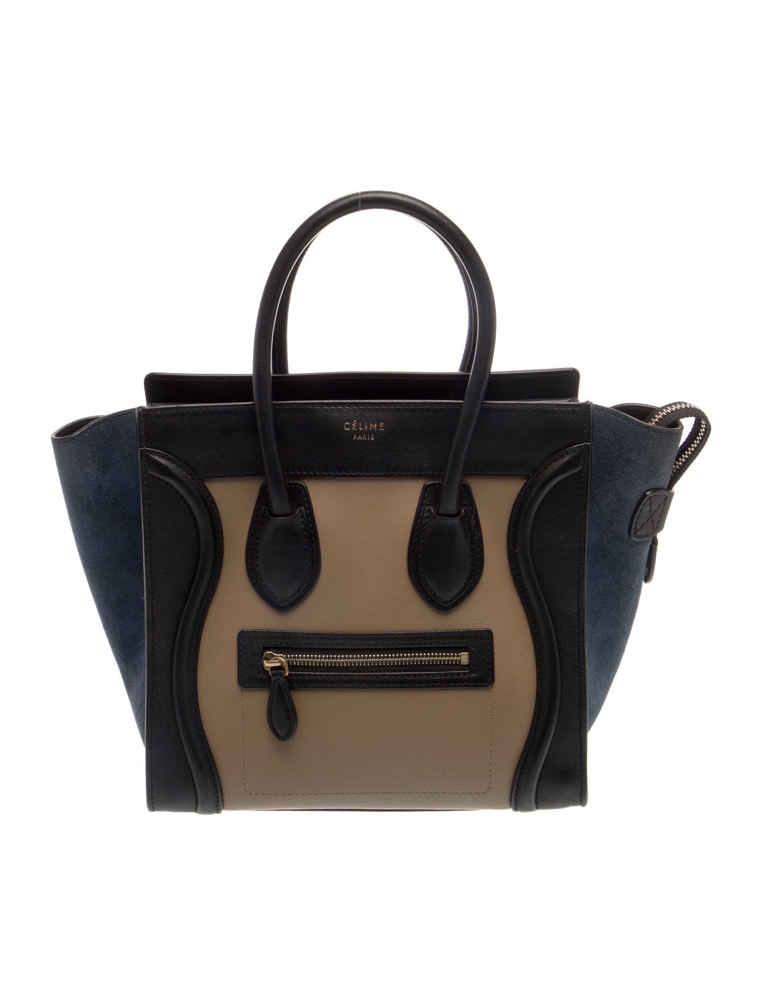 Celine Leather Luggage Small