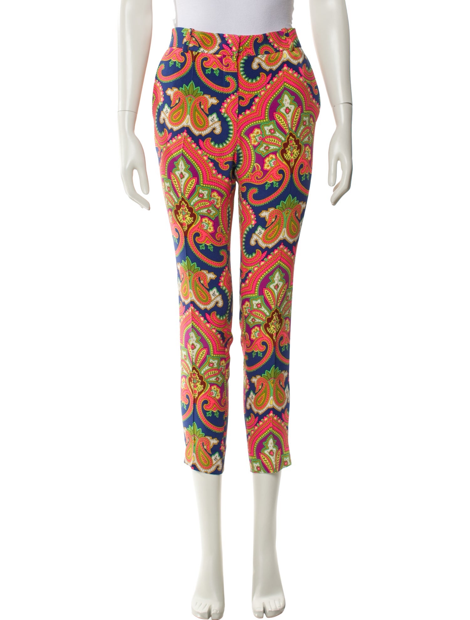 Celine Silk Straight Leg Pants