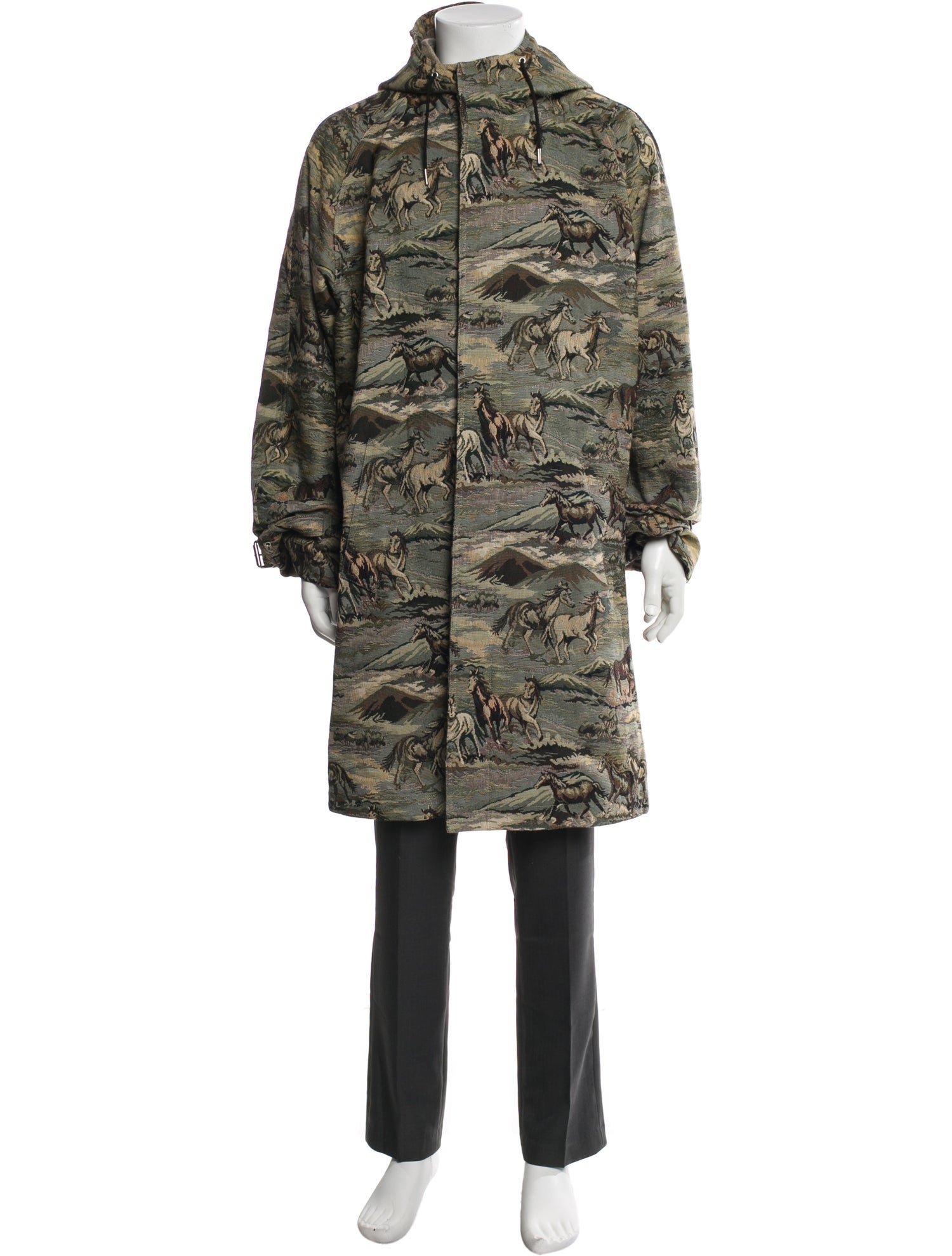 Celine Printed Parka w/ Tags