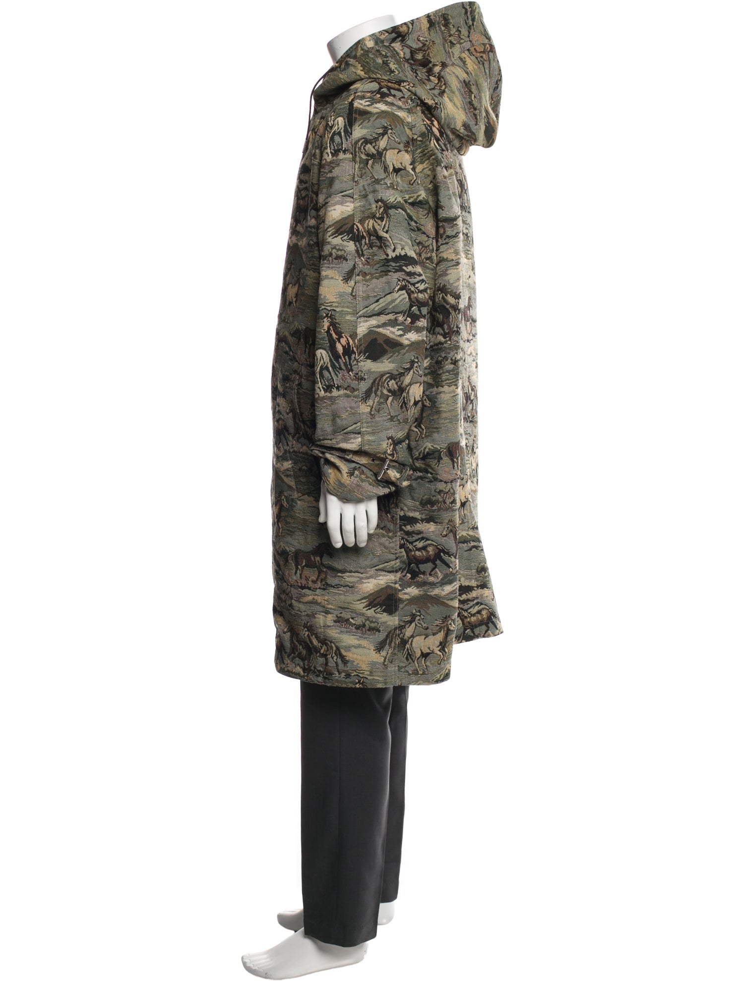 Celine Printed Parka w/ Tags