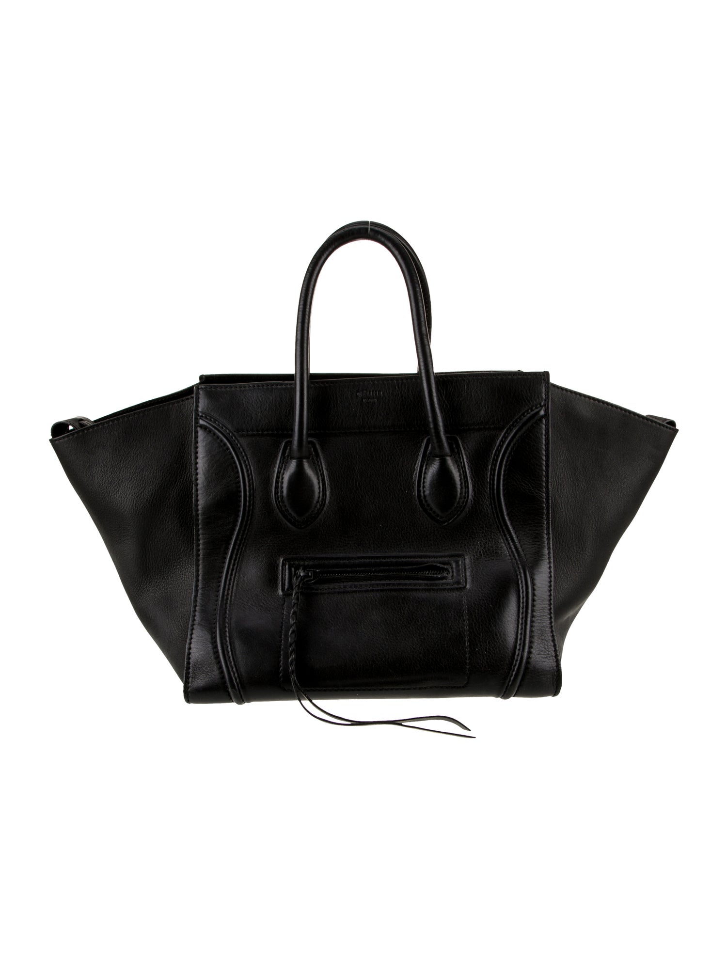 Celine Leather Luggage Phantom Medium