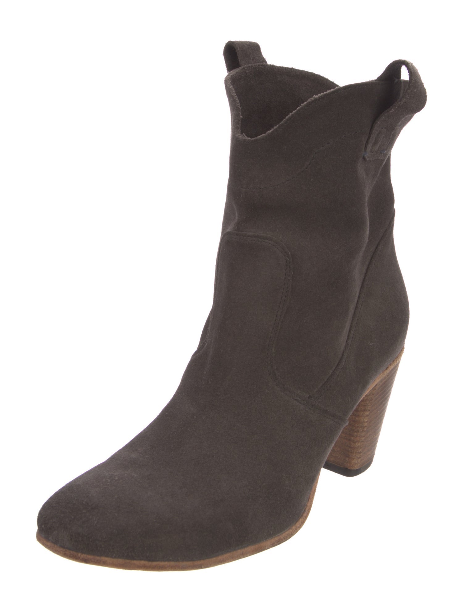 Alberto Fermani Suede Western Boots