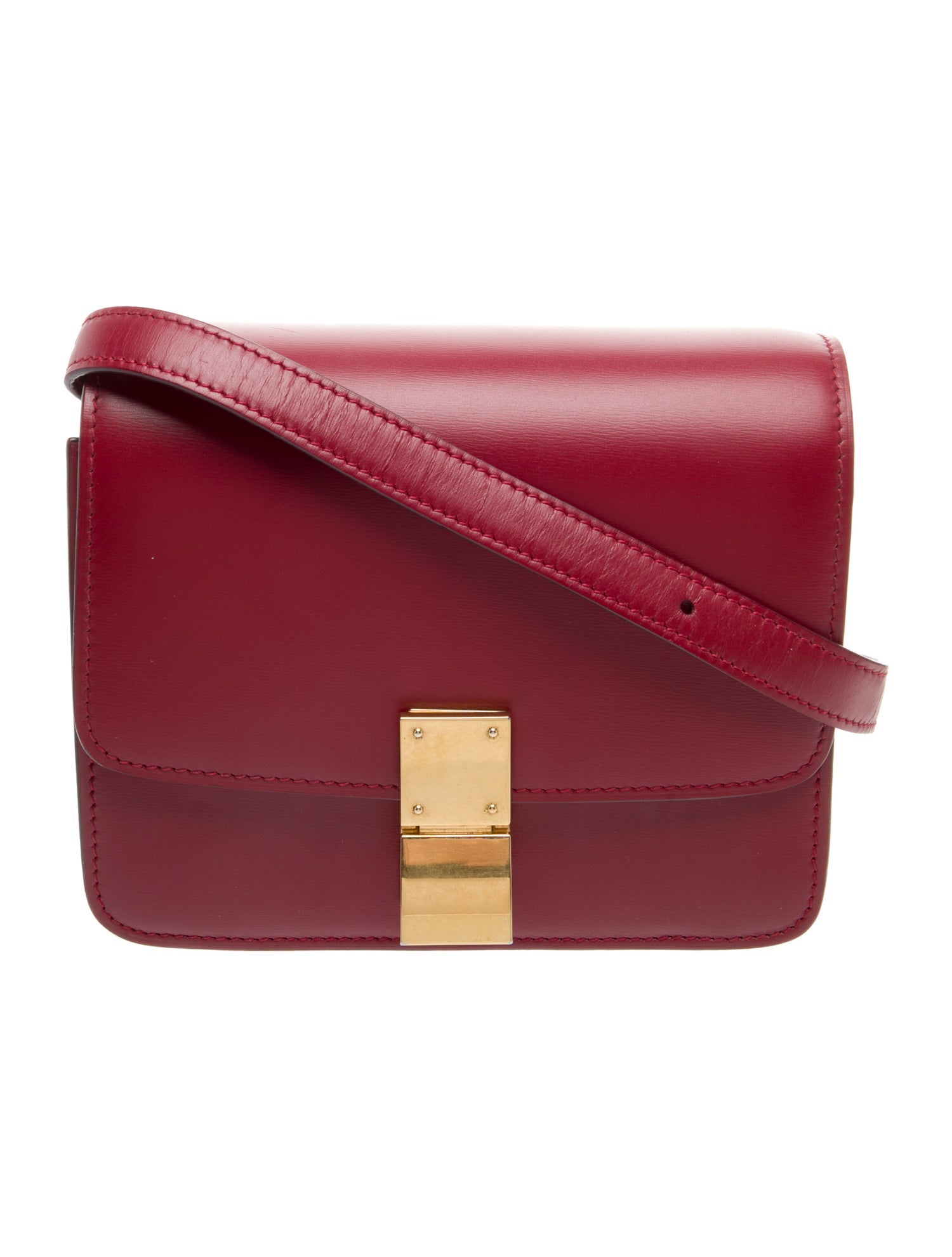 Celine Leather Classic Box Small