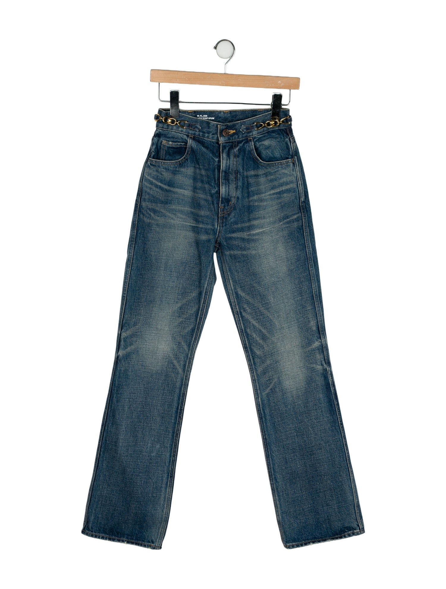 Celine High-Rise Wide Leg Jeans