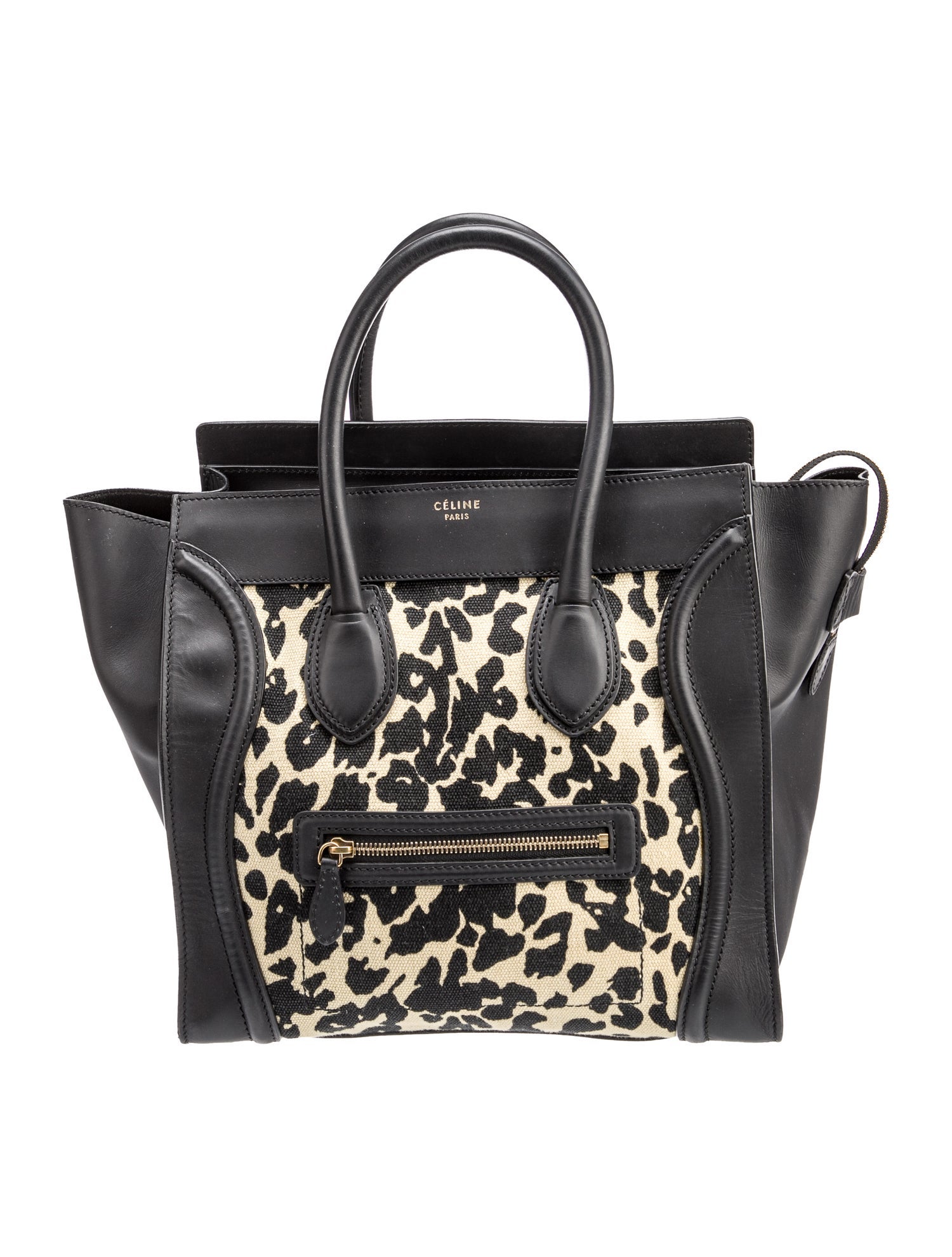 Celine Leather Luggage Mini Vintage