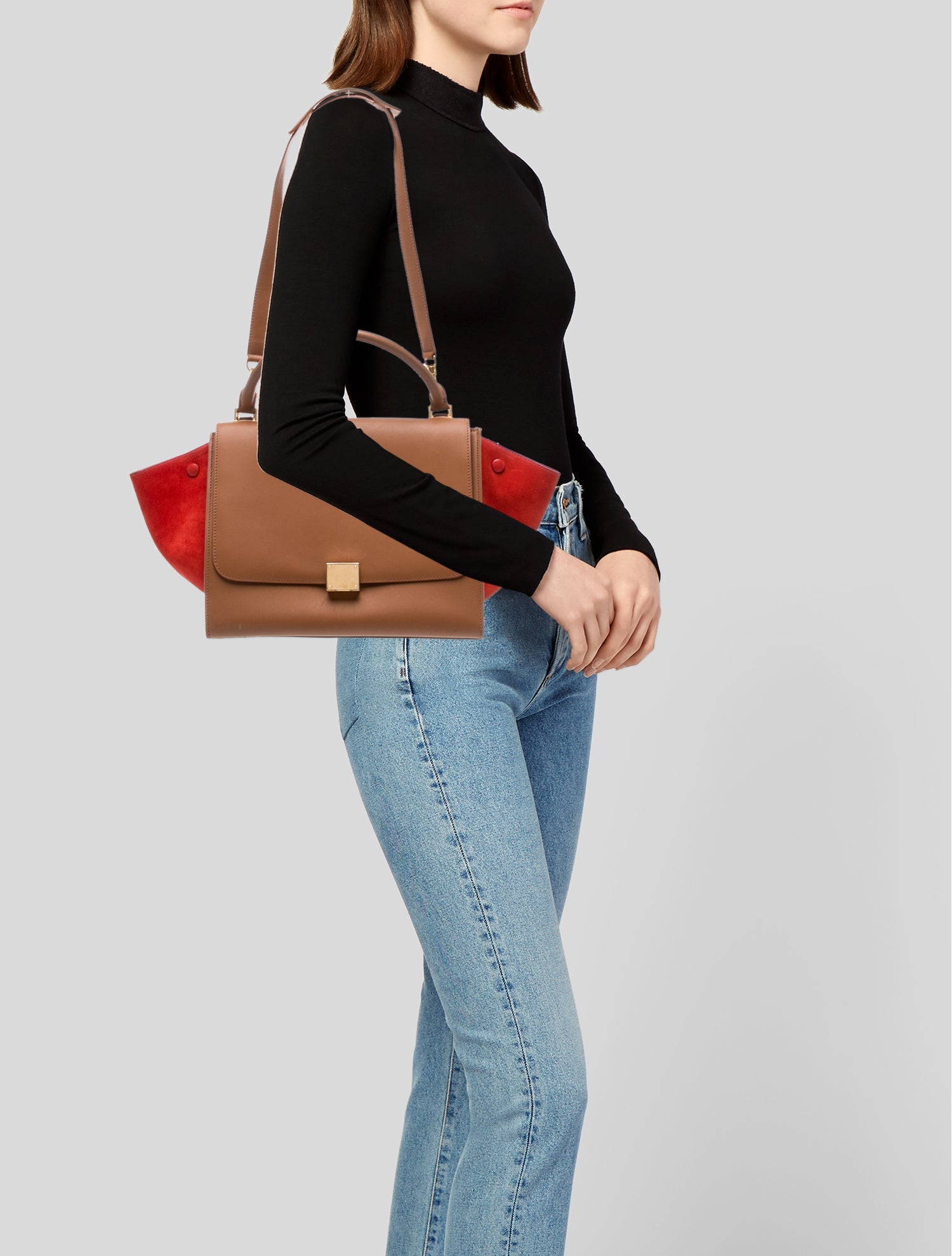 Celine Leather Trapeze Medium