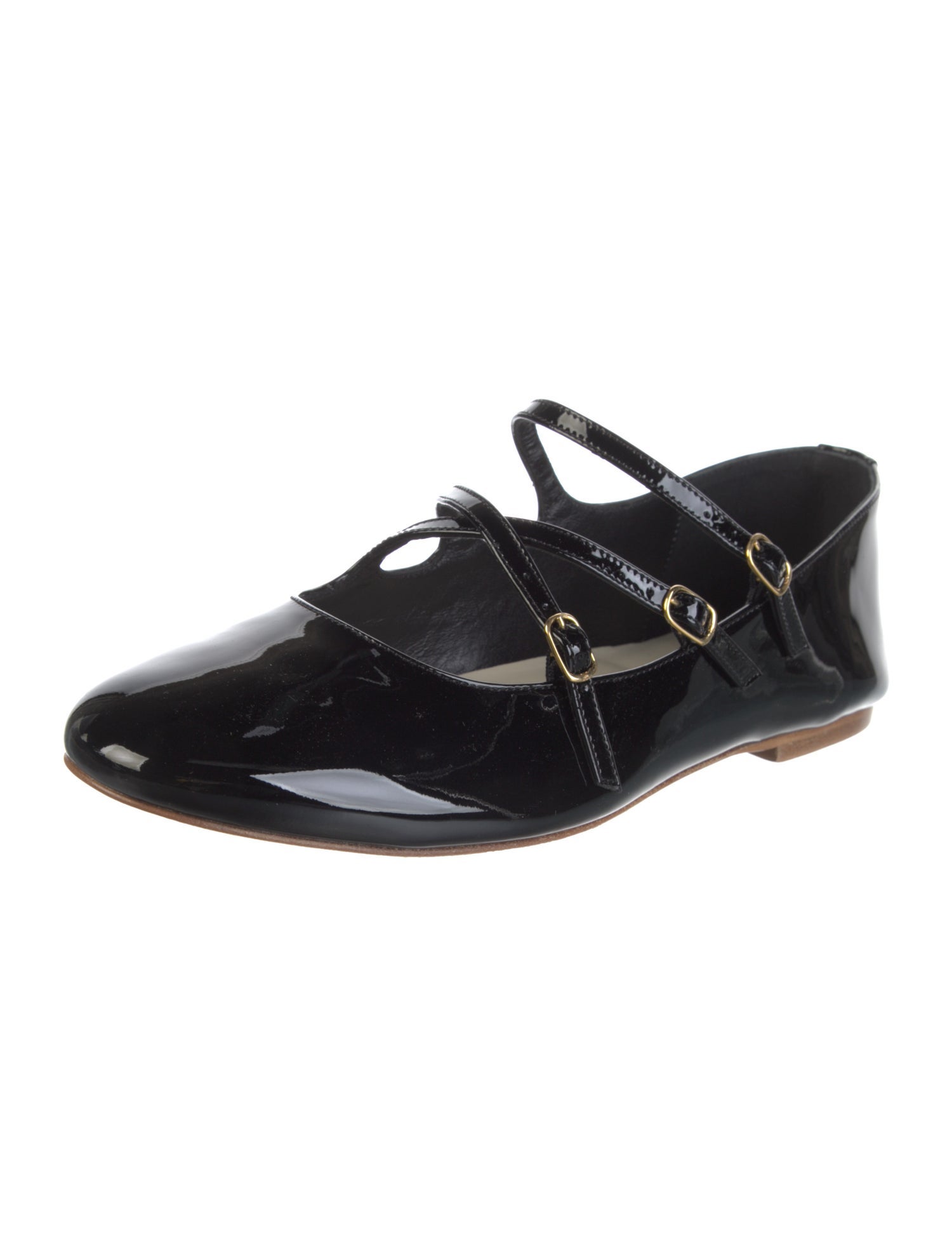 Celine Patent Leather Mary Jane Flats