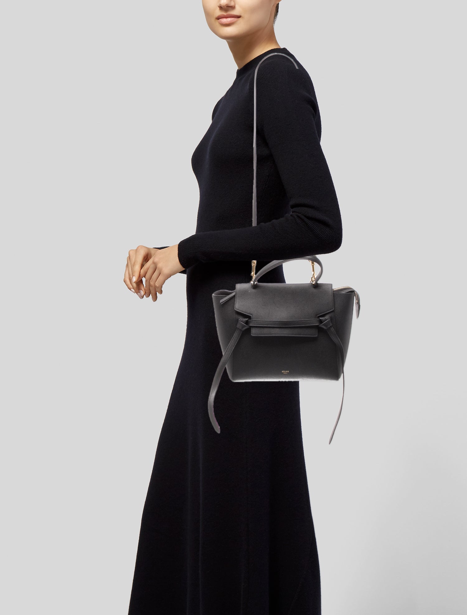 Celine Leather Belt Bag Micro