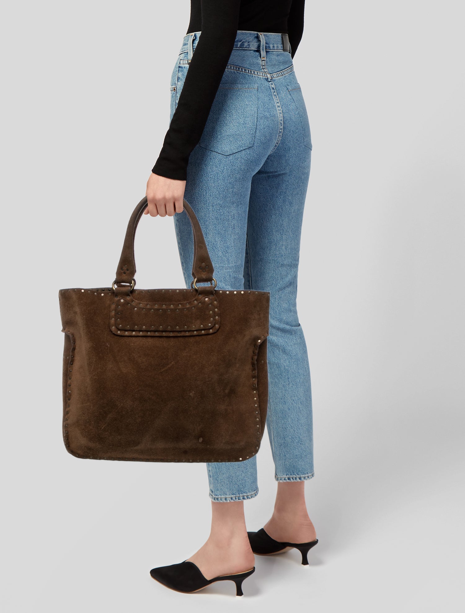 Celine Suede Boogie Large Vintage