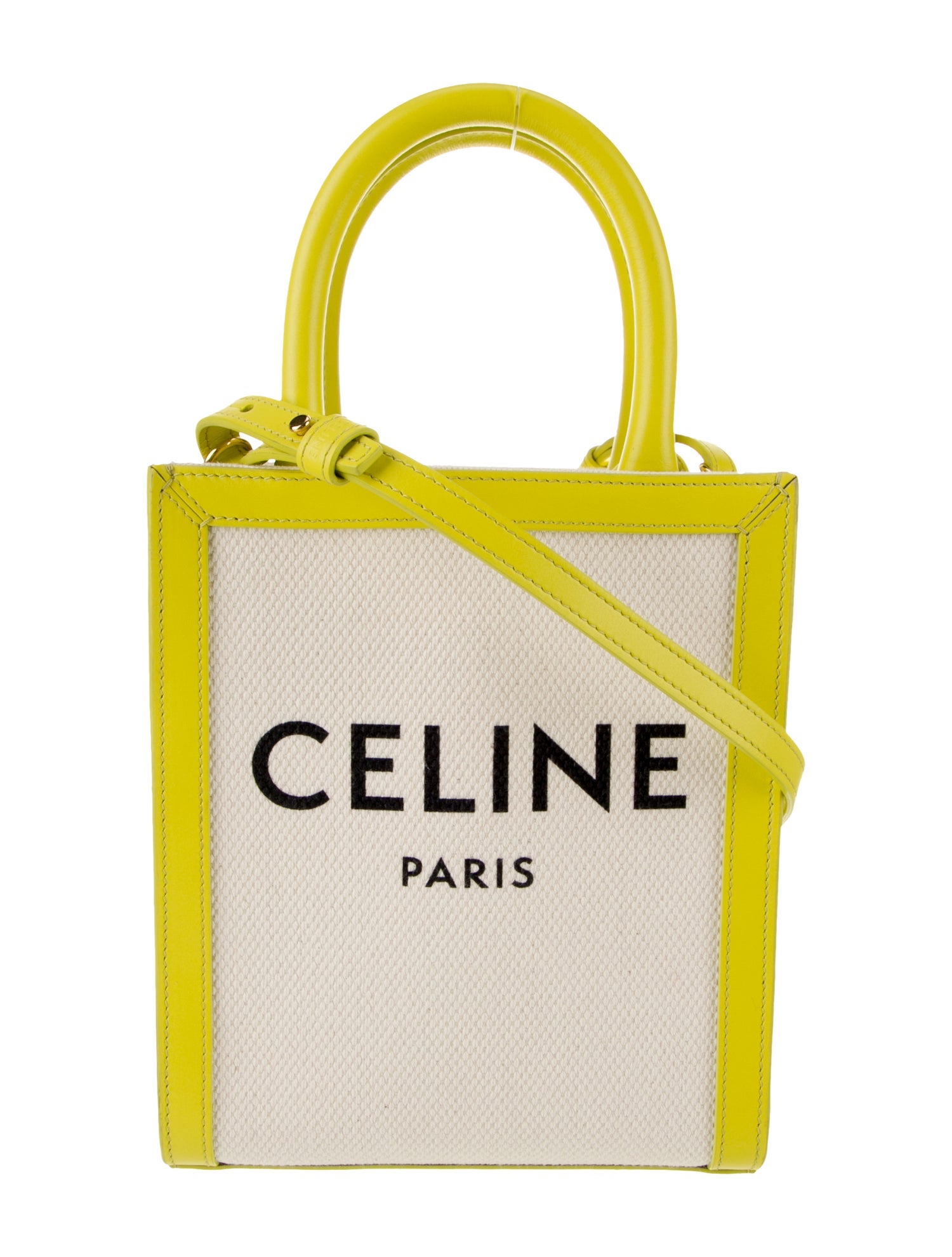 Celine Canvas Vertical Cabas Mini