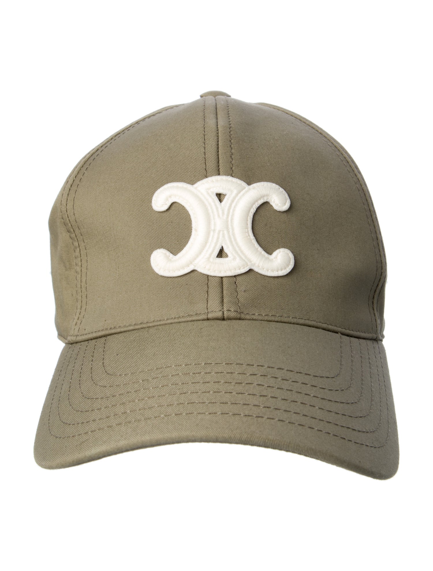 Celine Triomphe Embroidered Baseball Hat w/Tags