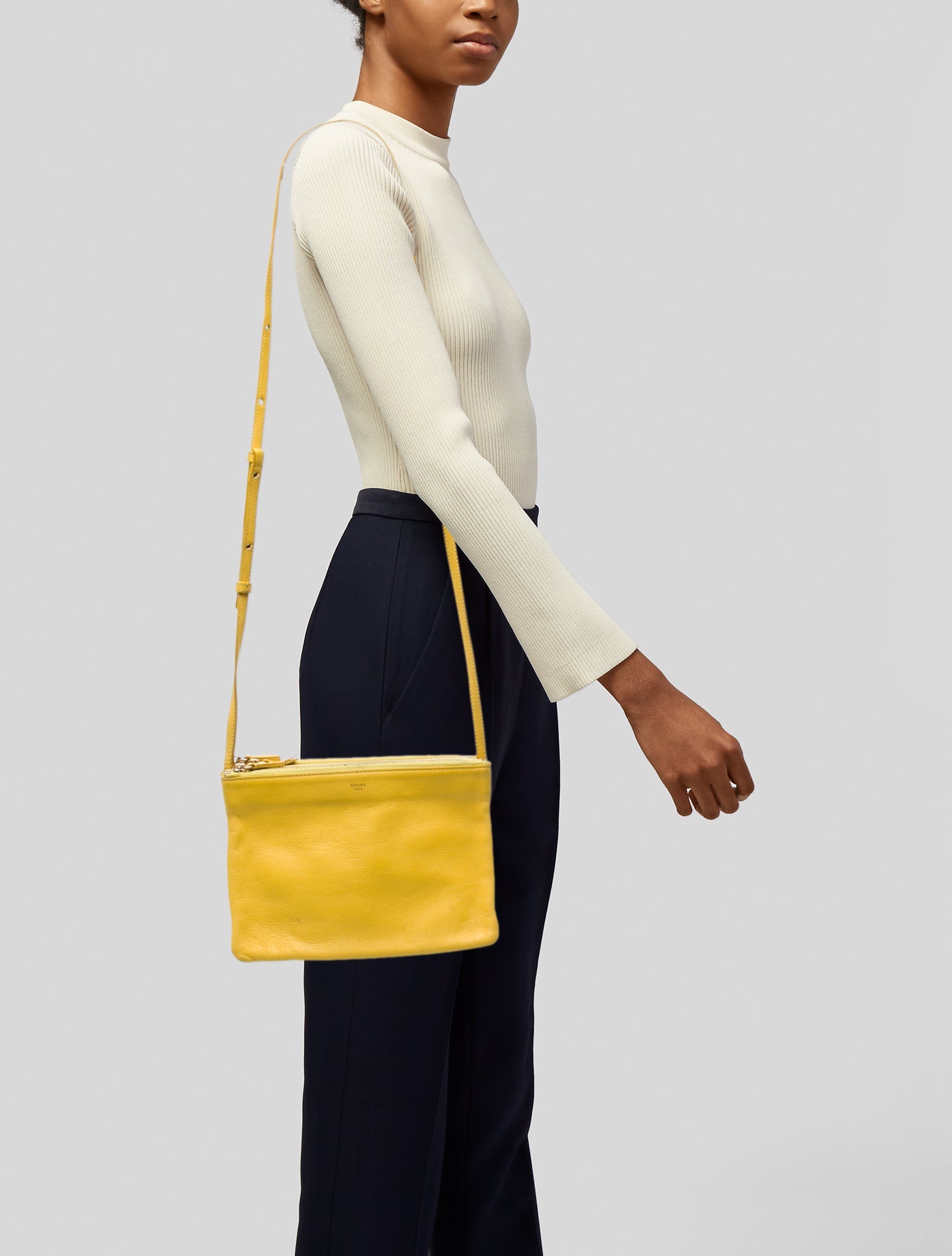 Celine Leather Trio Small