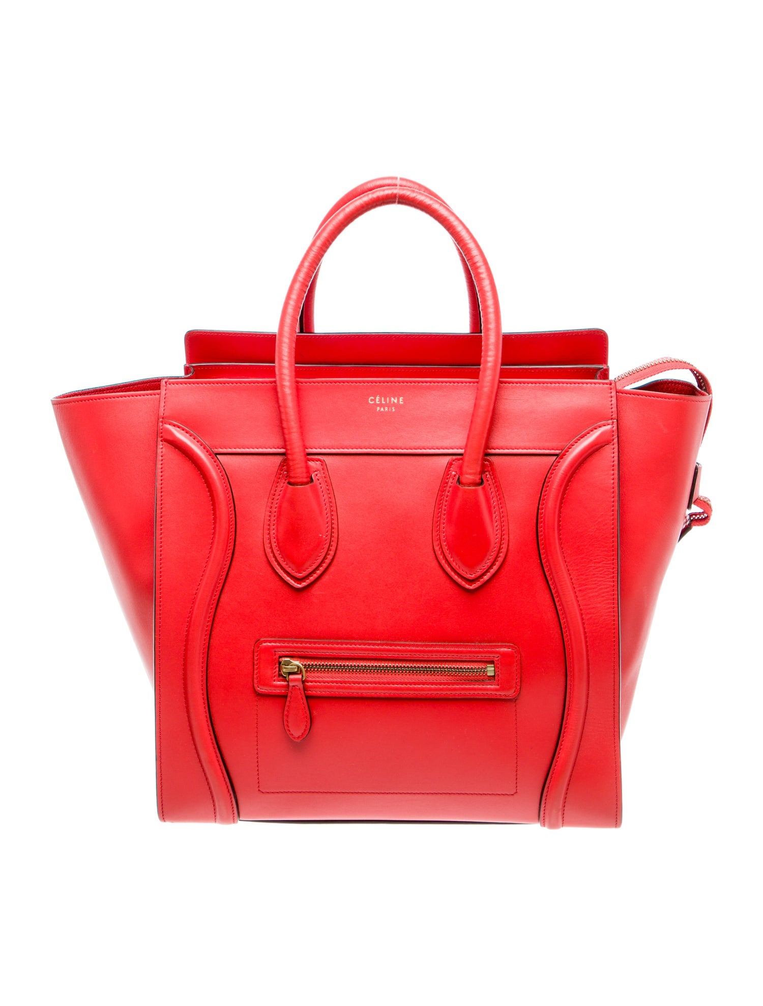 Celine Leather Luggage Mini