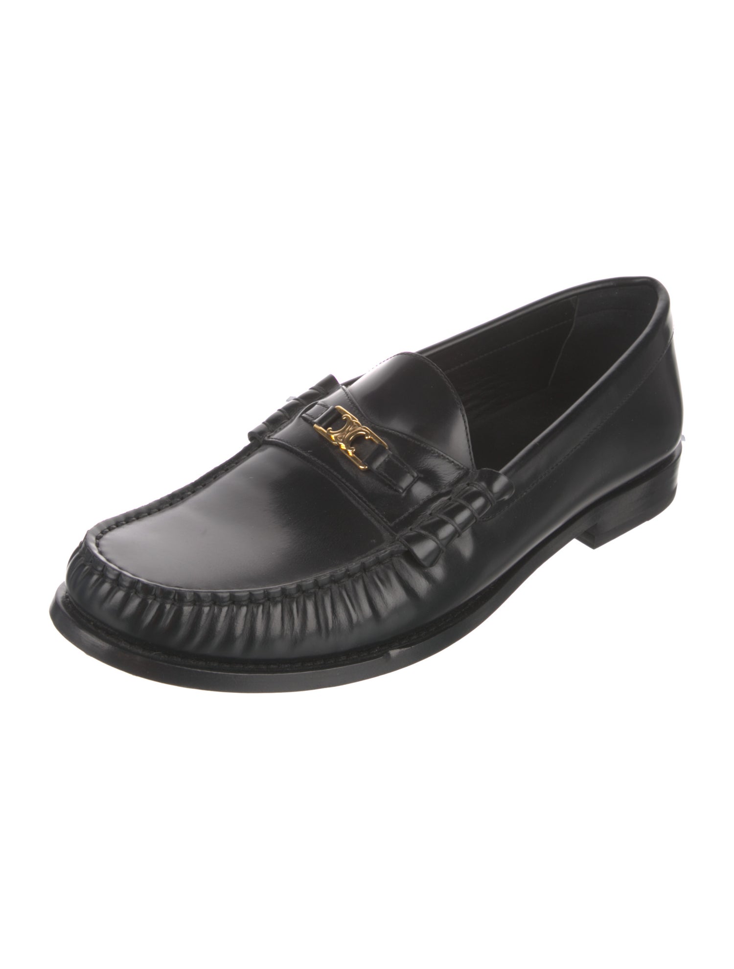 Celine Leather Loafers