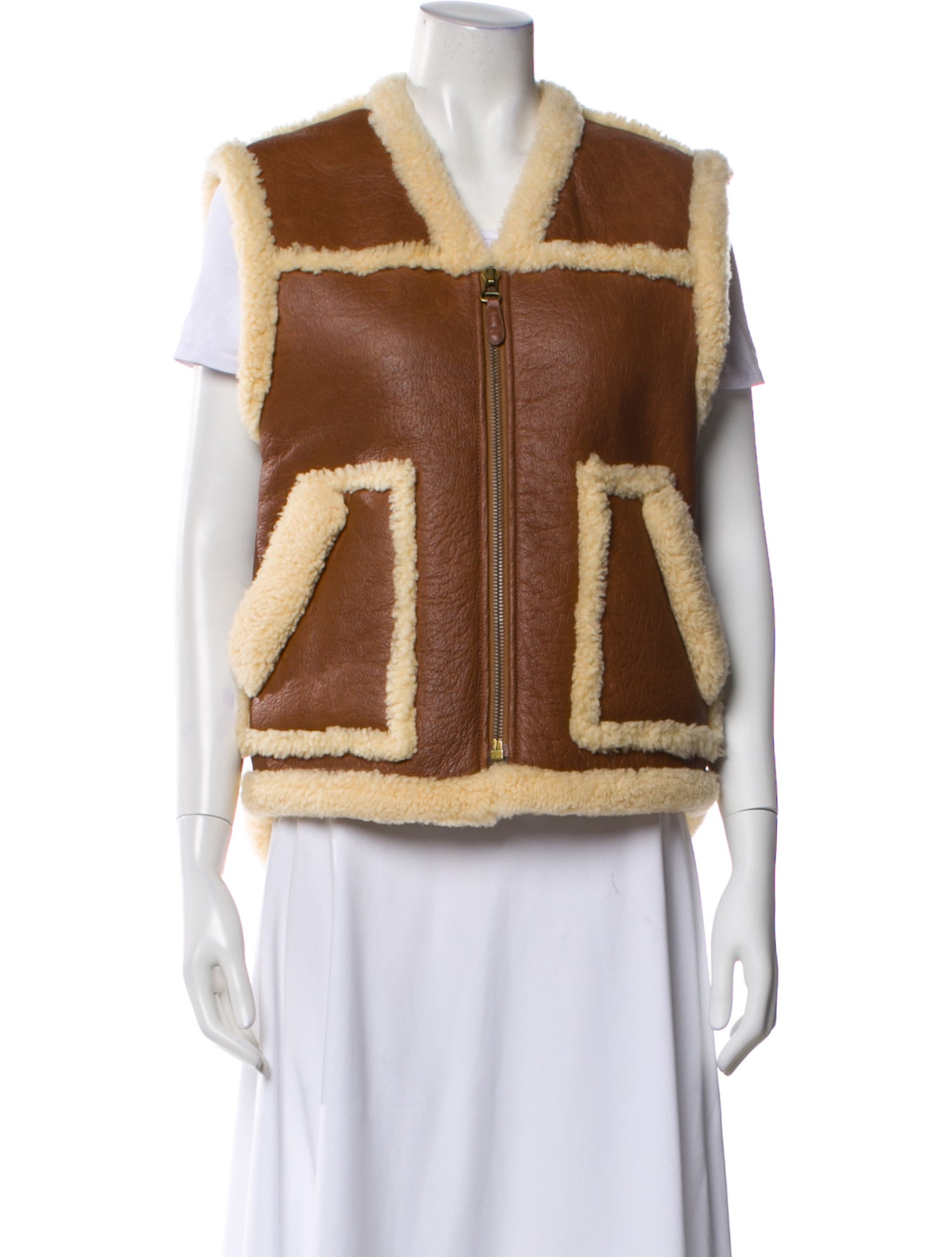 Celine 2022 Shearling Fur Jacket