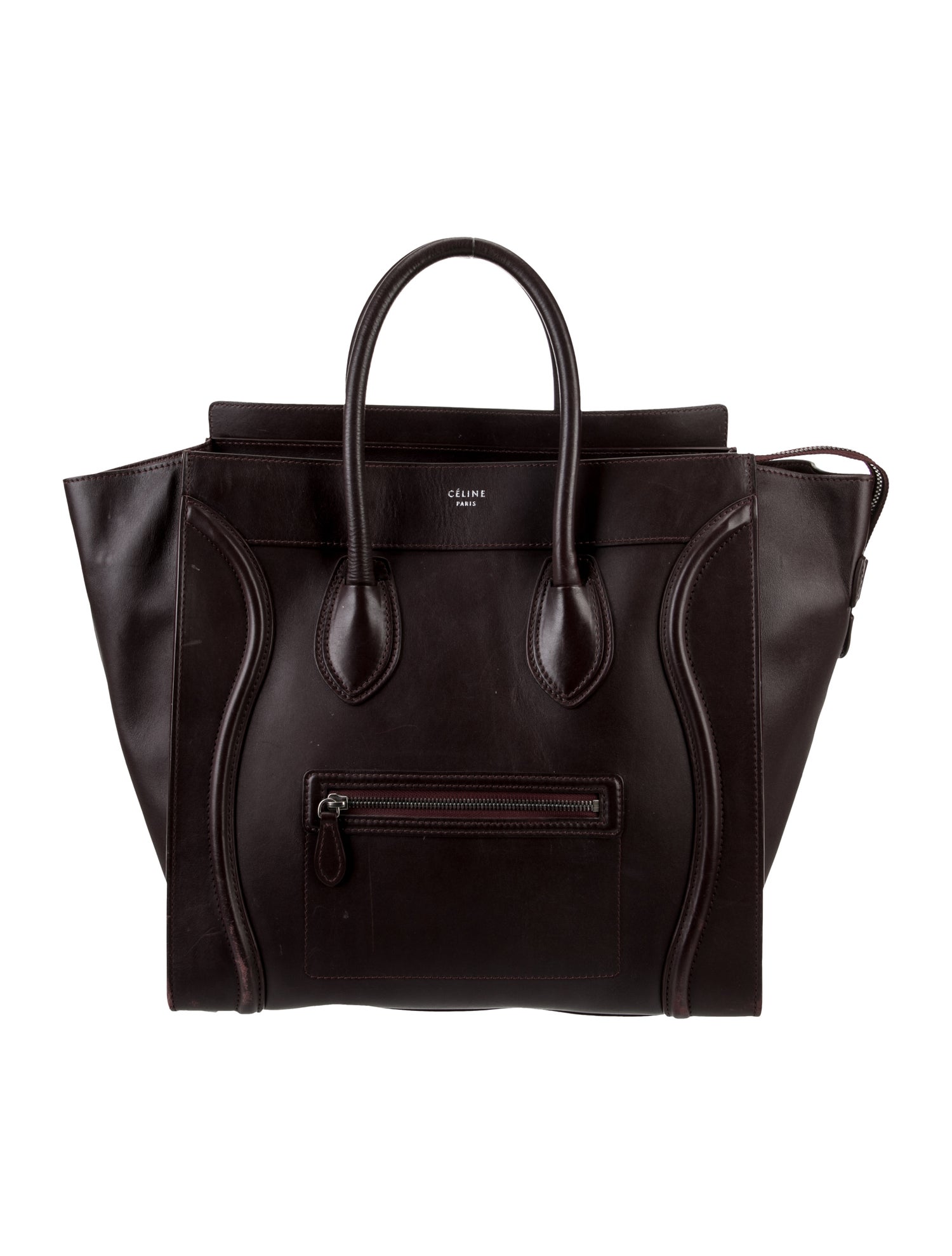 Celine Leather Luggage Medium