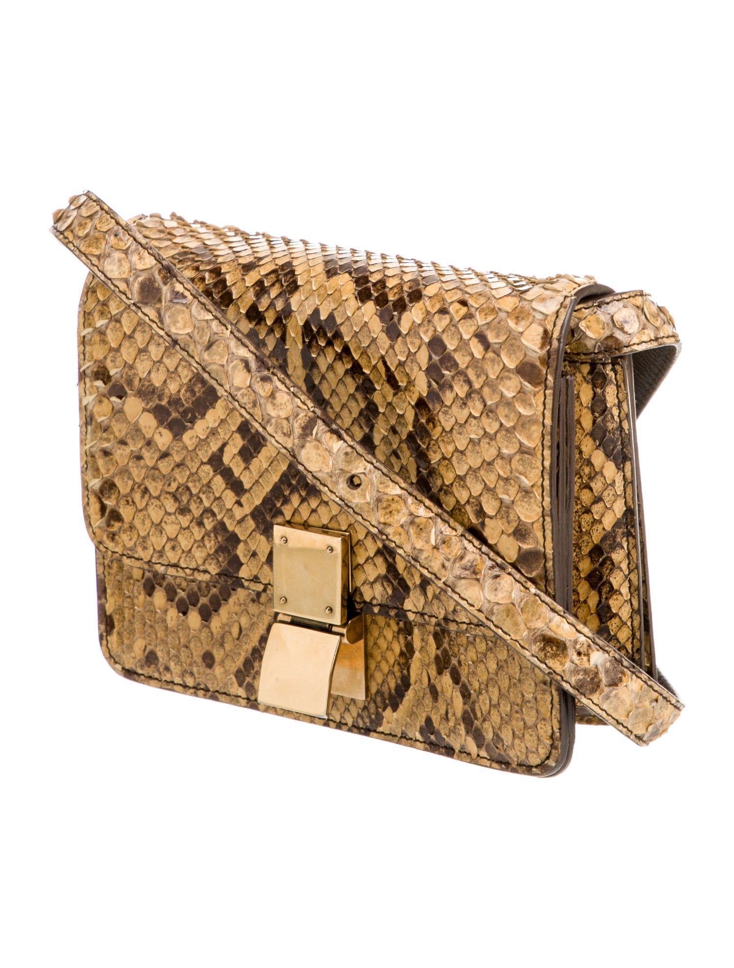 Celine Python Box on Strap