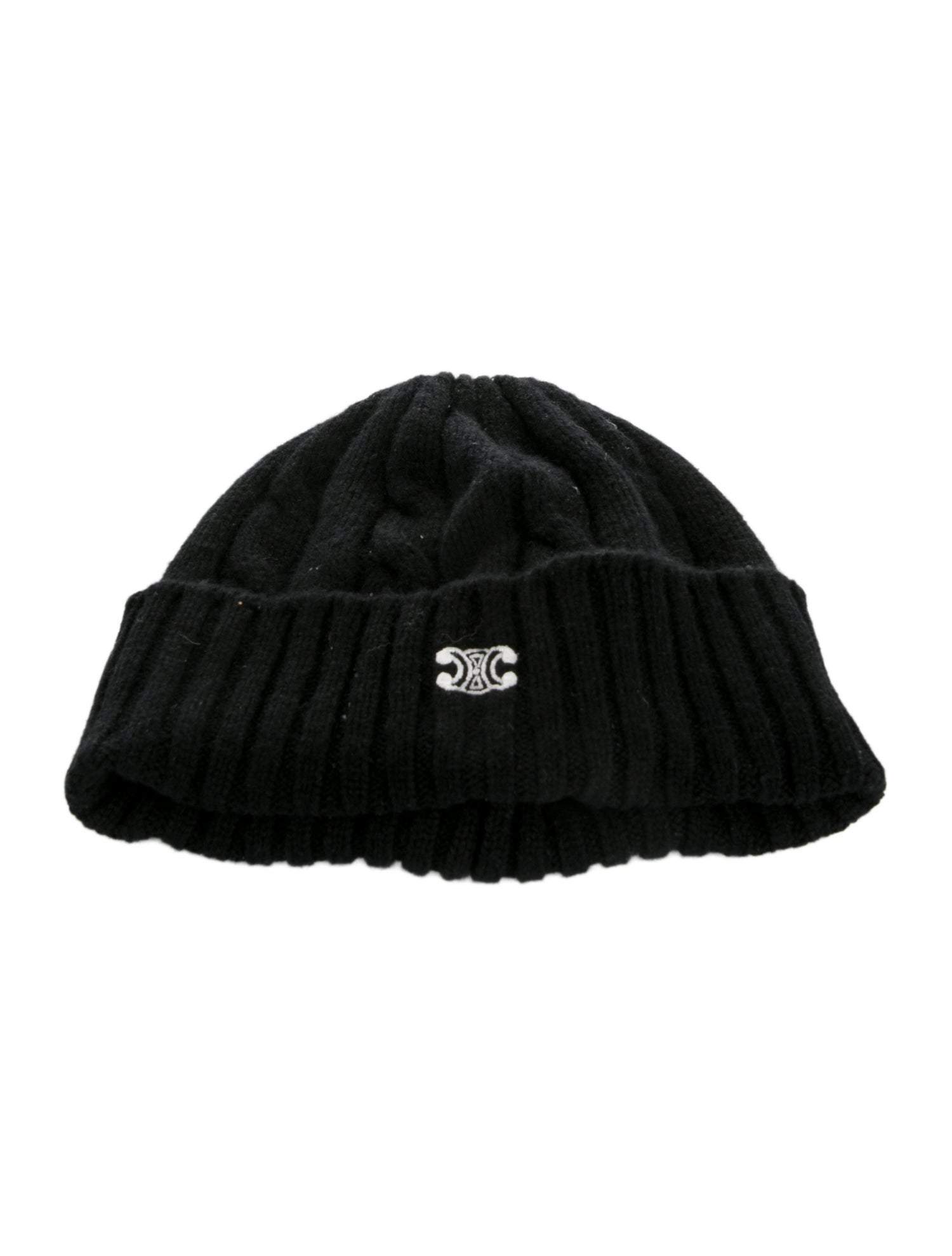 Celine Triomphe Logo Beanie
