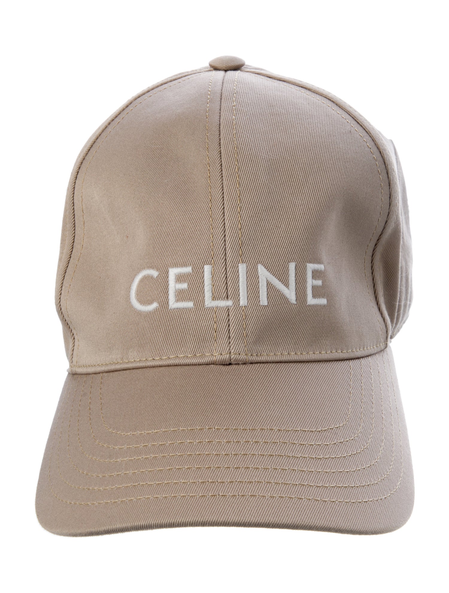Celine Embroidered Logo Baseball Cap