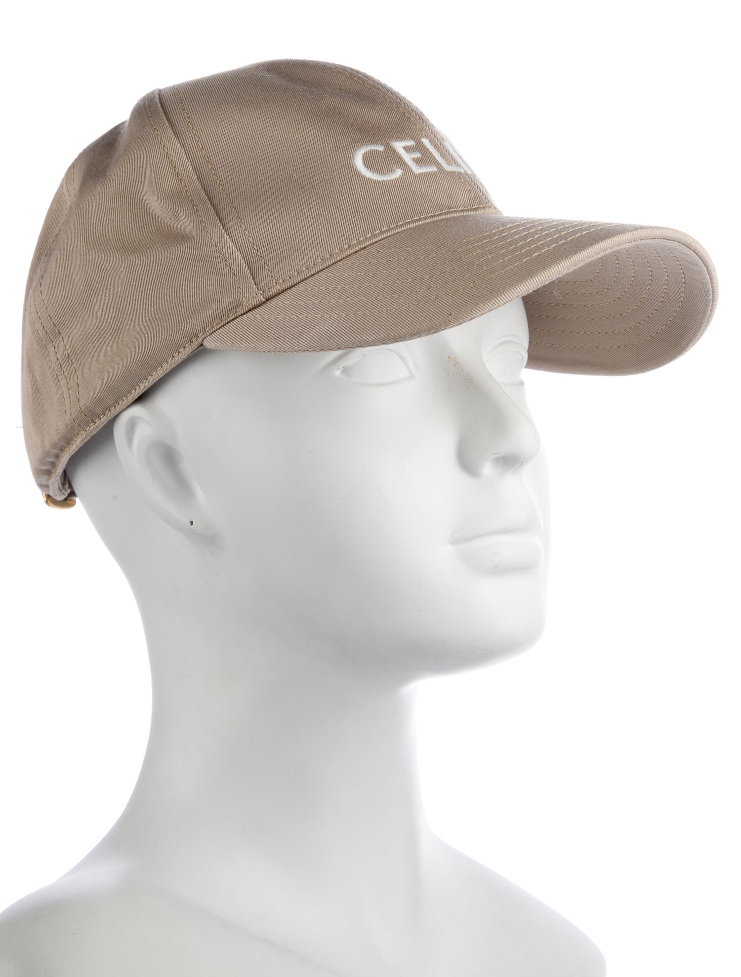 Celine Embroidered Logo Baseball Cap