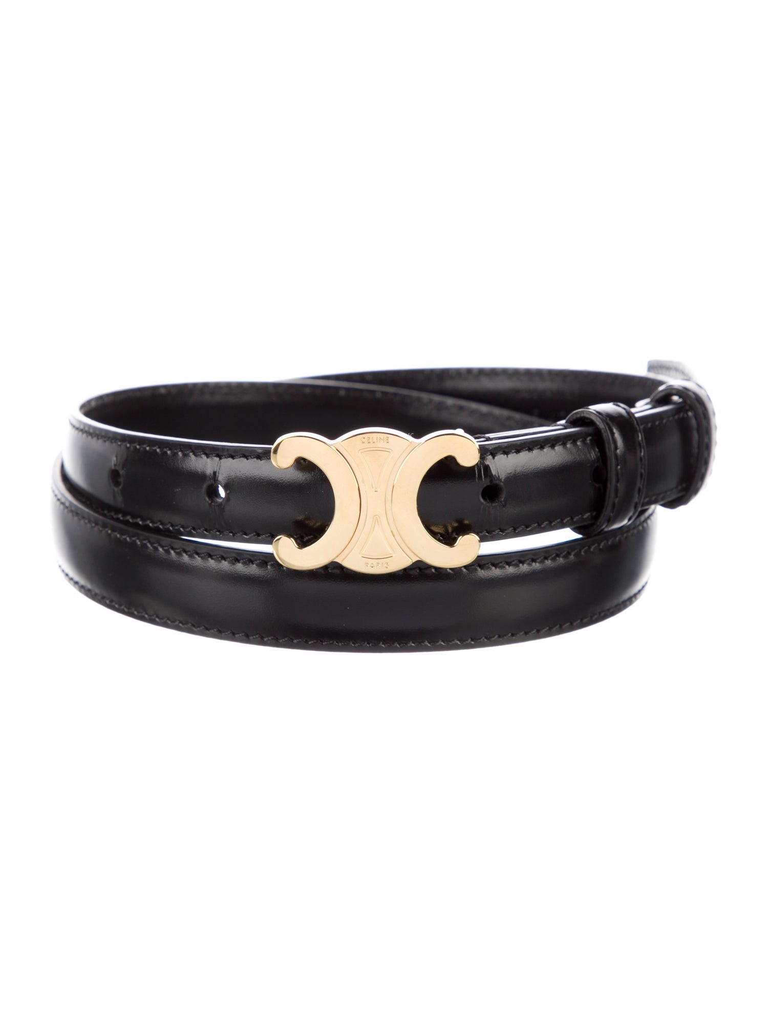 Celine Skinny Leather Belt Kit