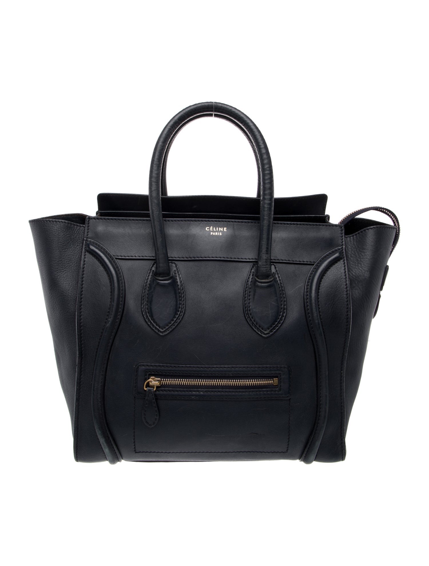 Celine Leather Luggage Phantom Mini