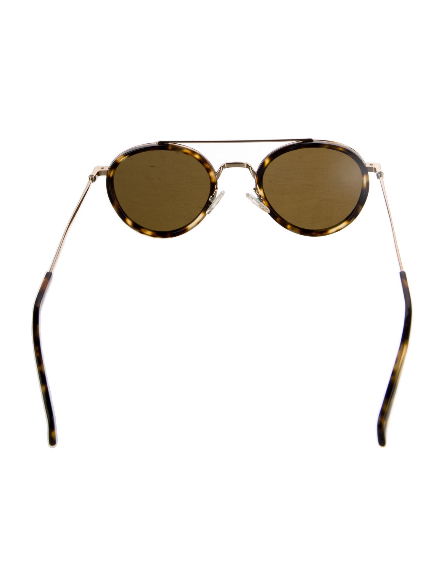 Celine Round Mirrored Sunglasses