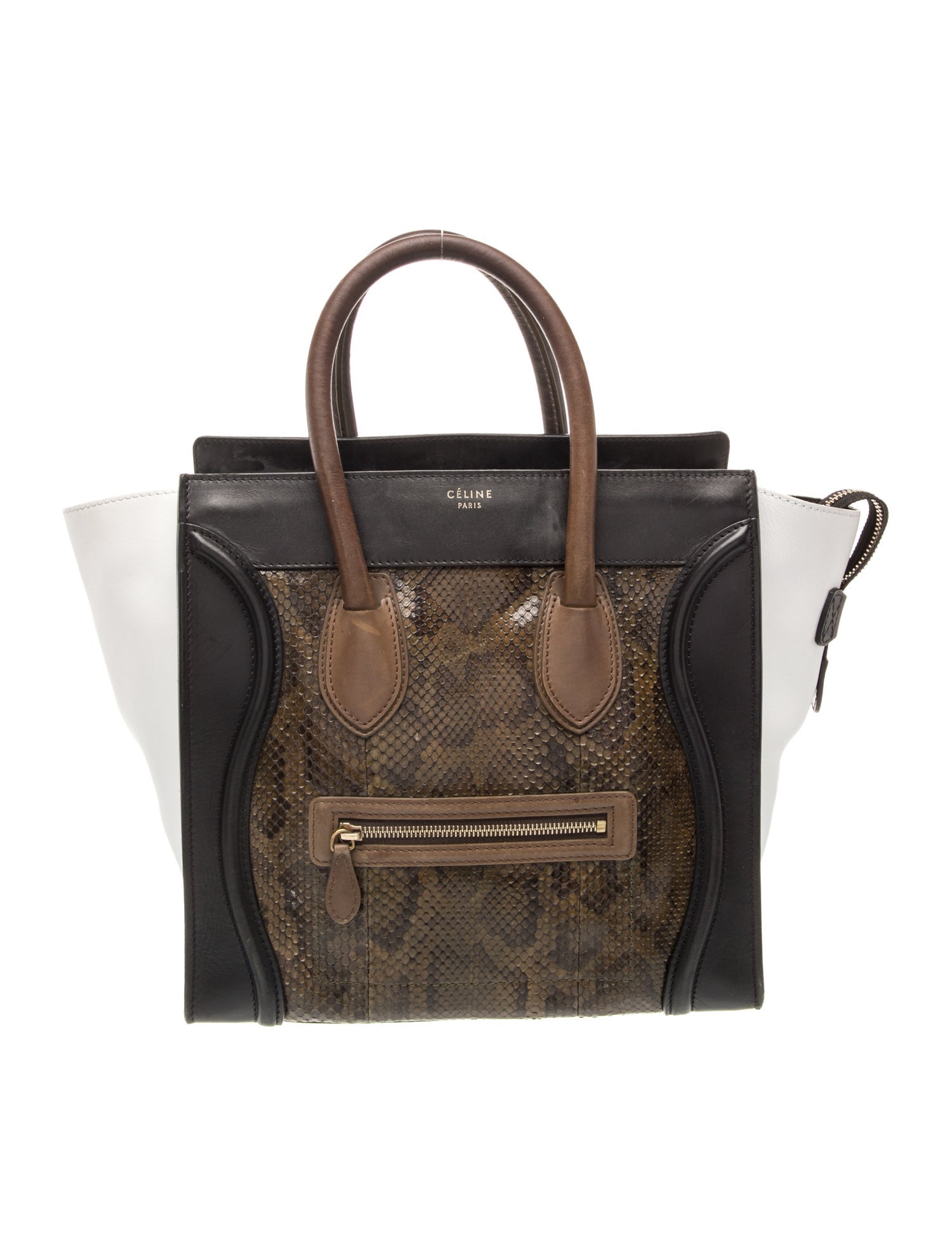 Celine Python Luggage Mini