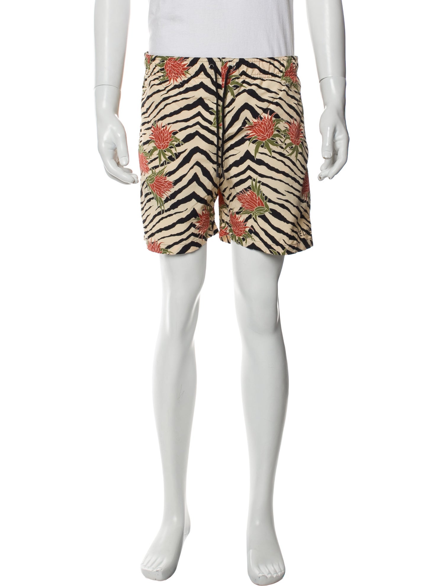 Celine Printed Jogger Shorts