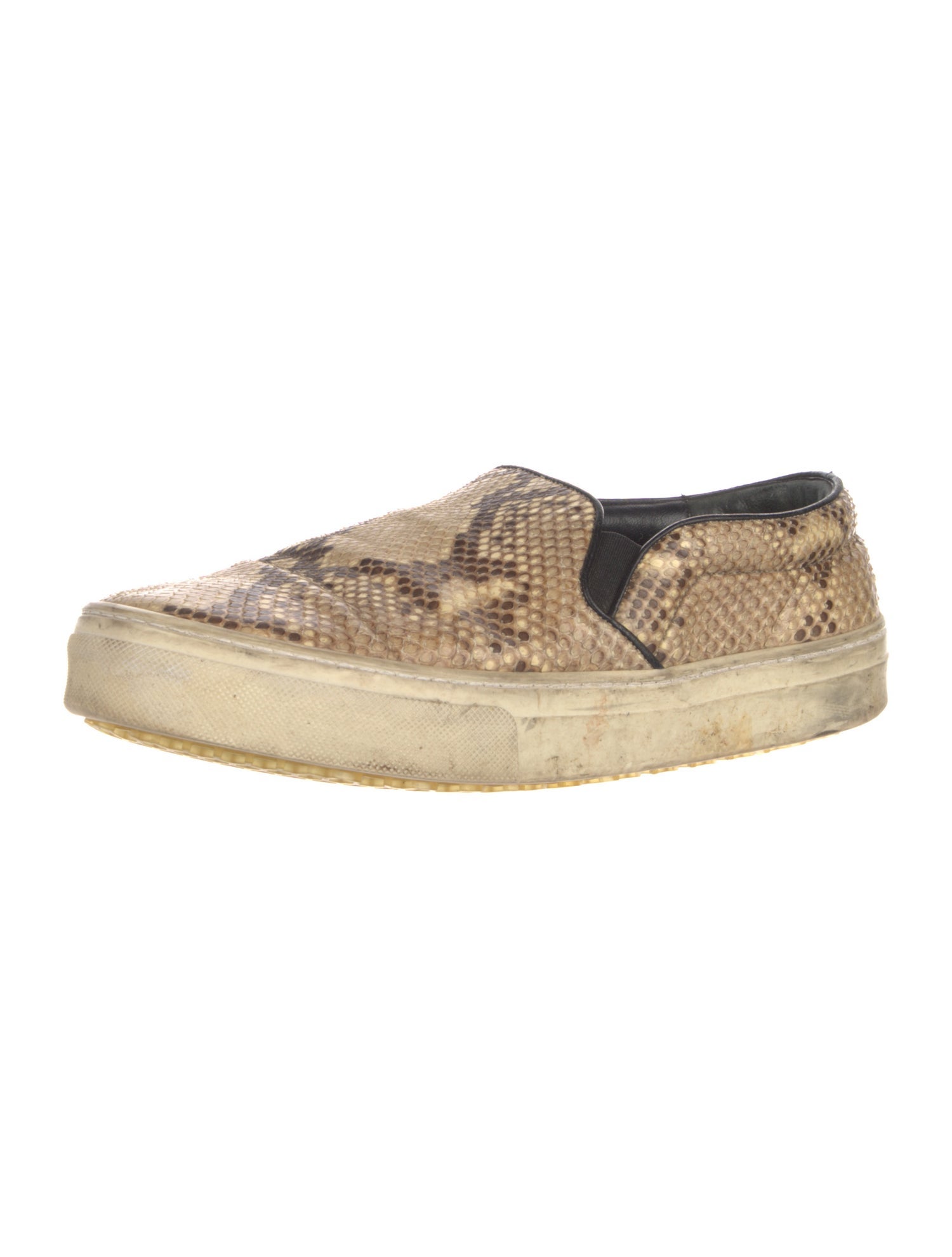 Celine Python Animal Print Sneakers
