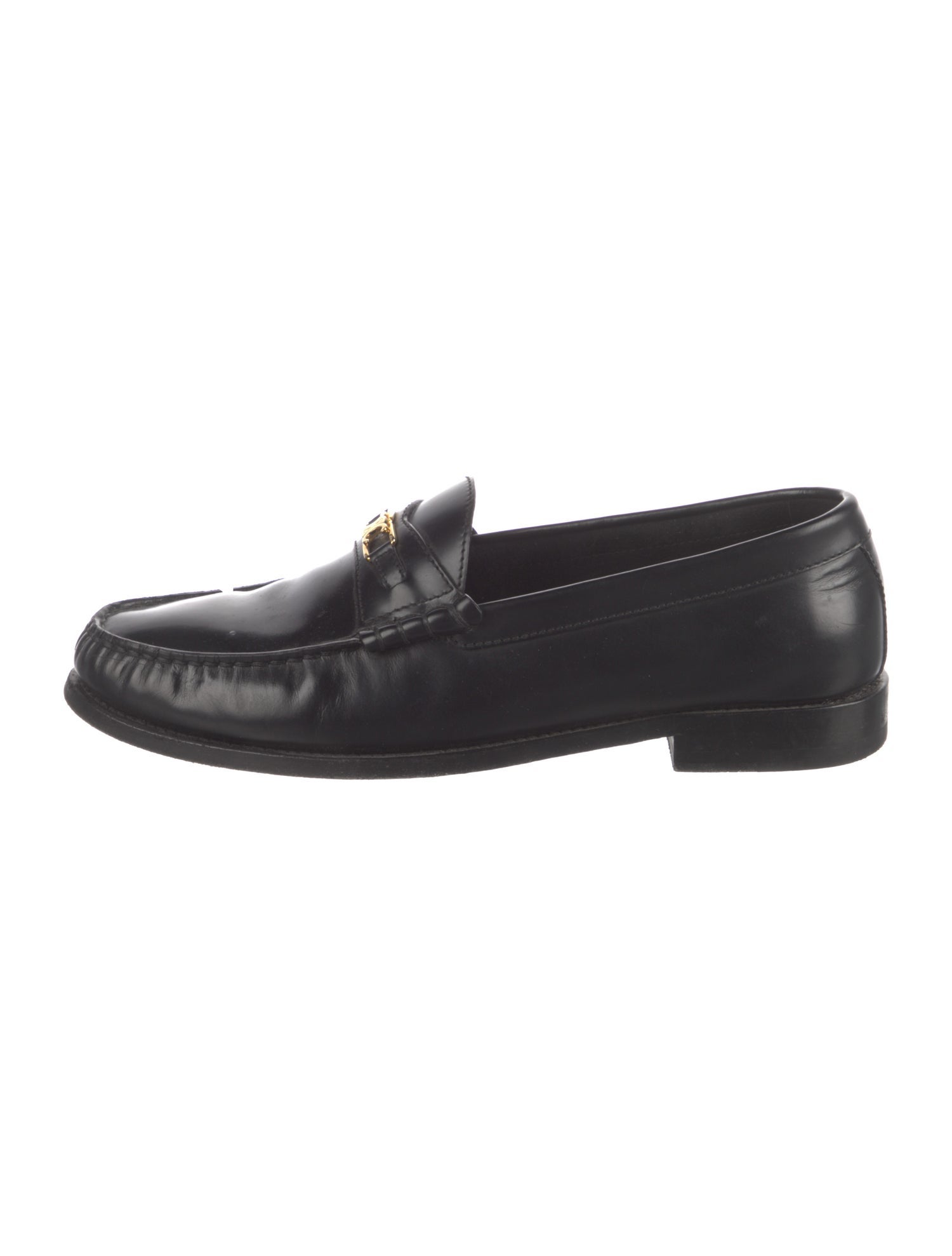 Celine Leather Dress Loafers