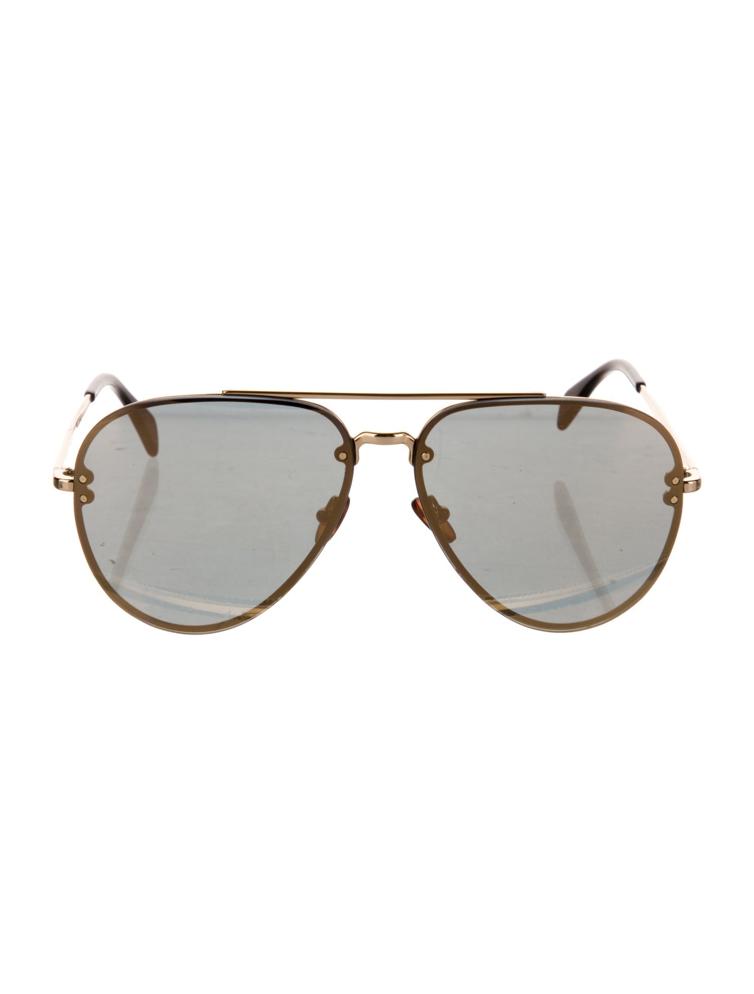 Celine Aviator Mirrored Sunglasses