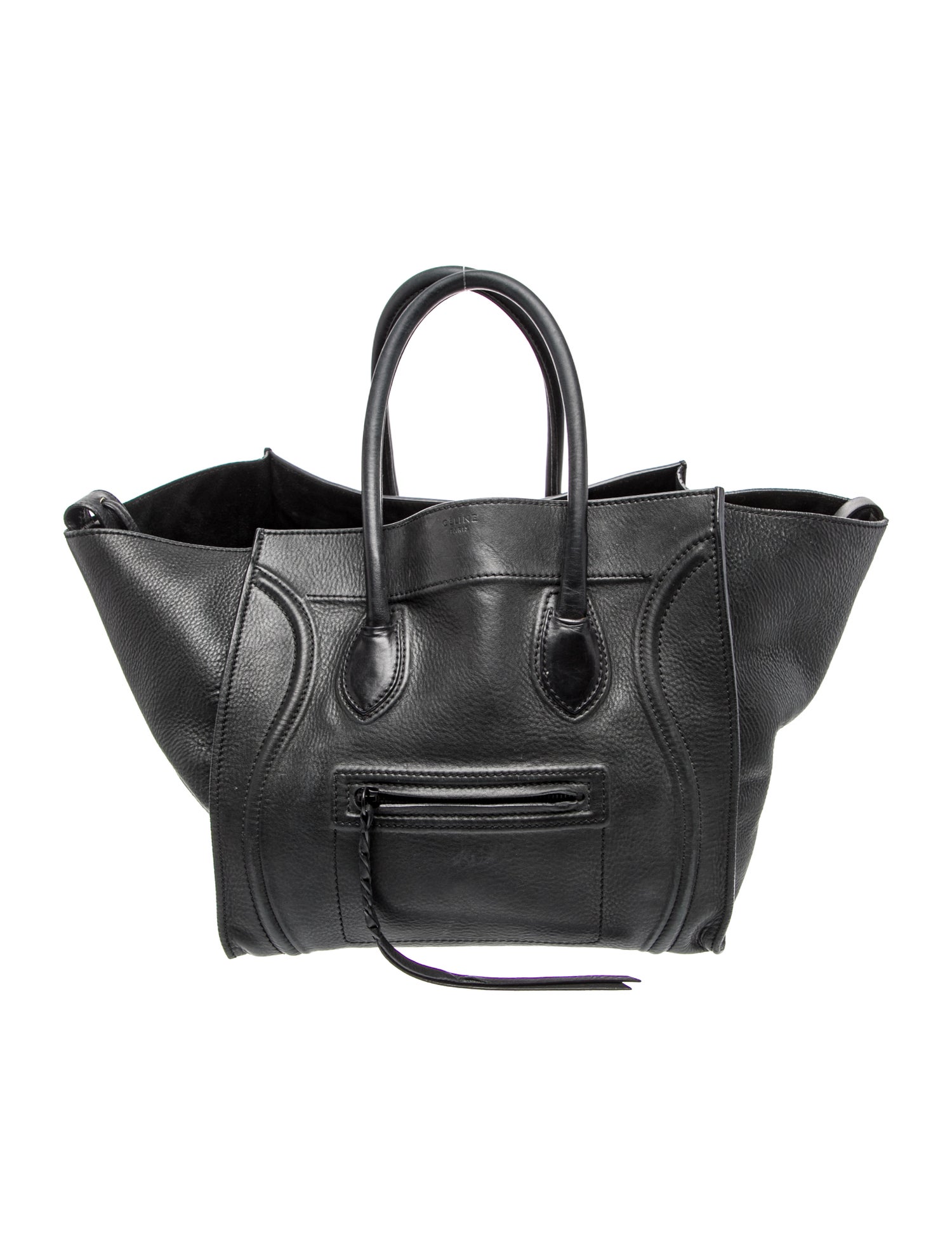 Celine Leather Luggage Phantom Medium