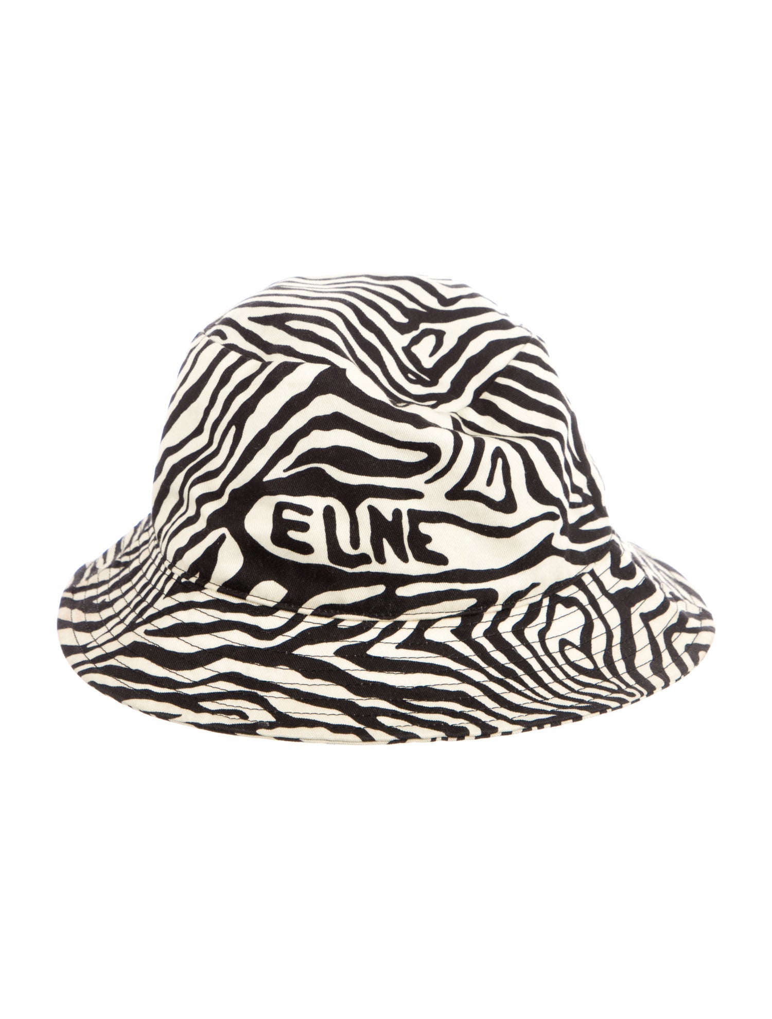 Celine Zebra Print Bucket Hat